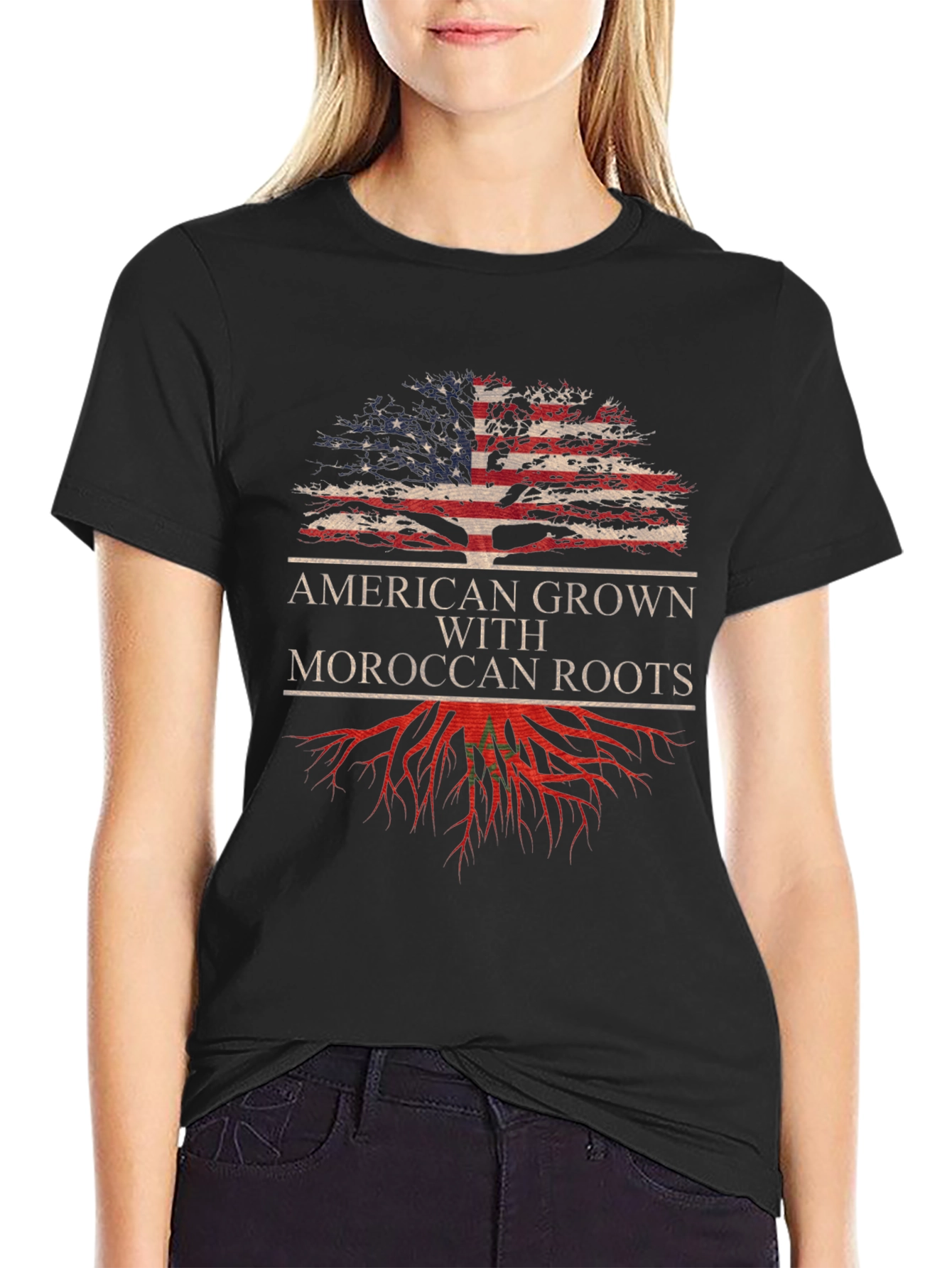 American Grown Moroccan Roots T-Shirt