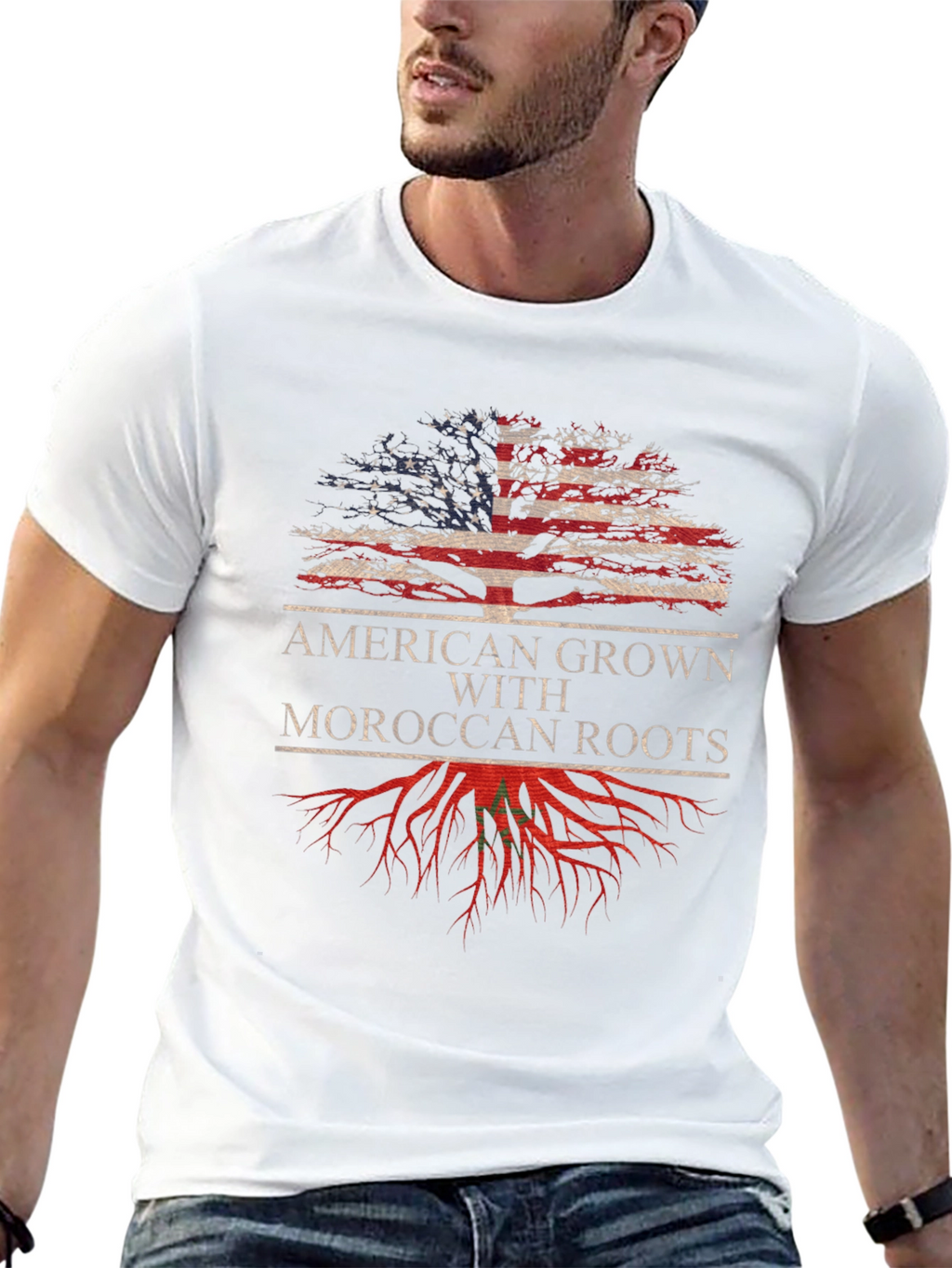 American Grown Moroccan Roots T-Shirt