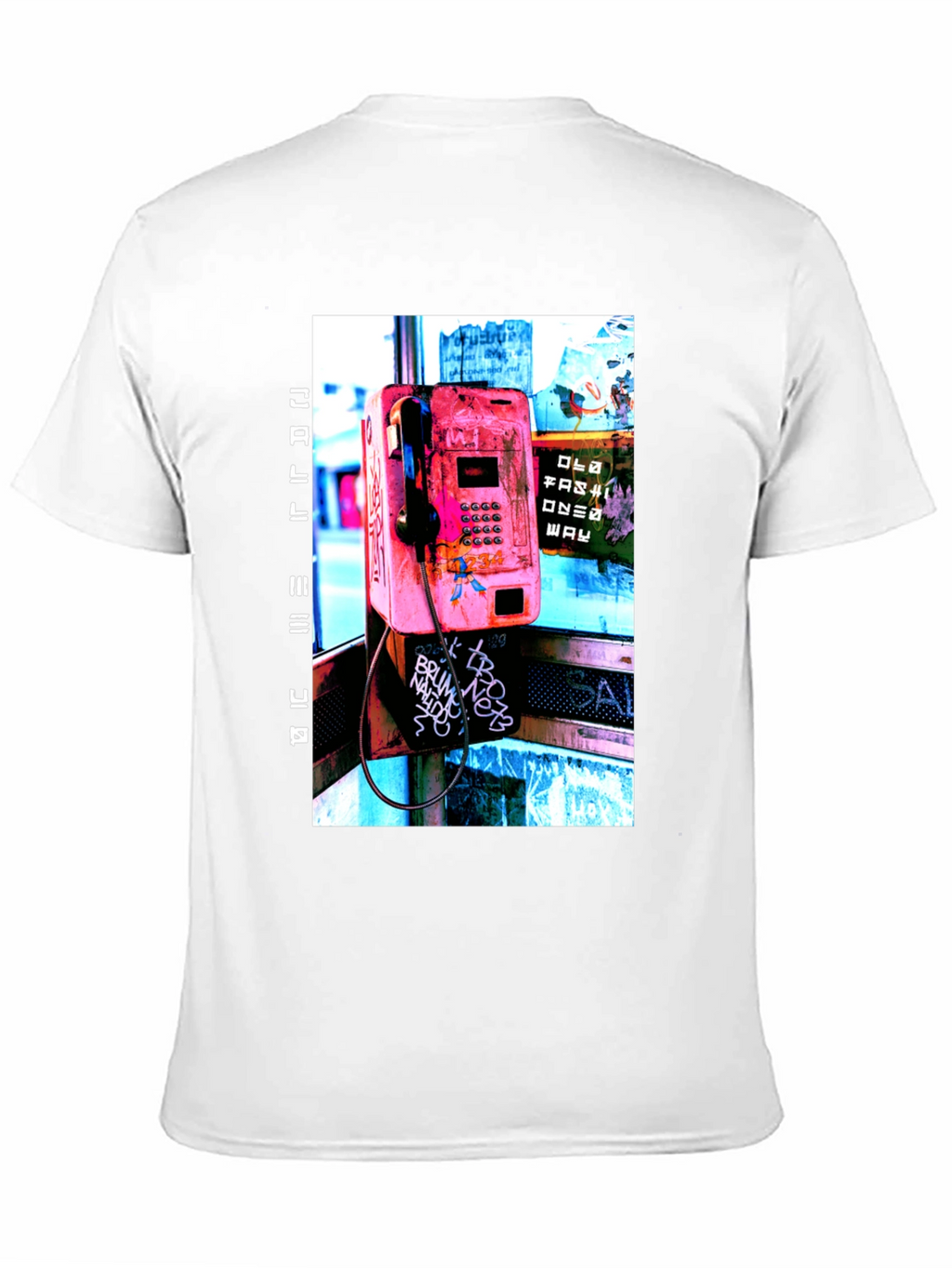 Retro Phone Booth Graphic Tee