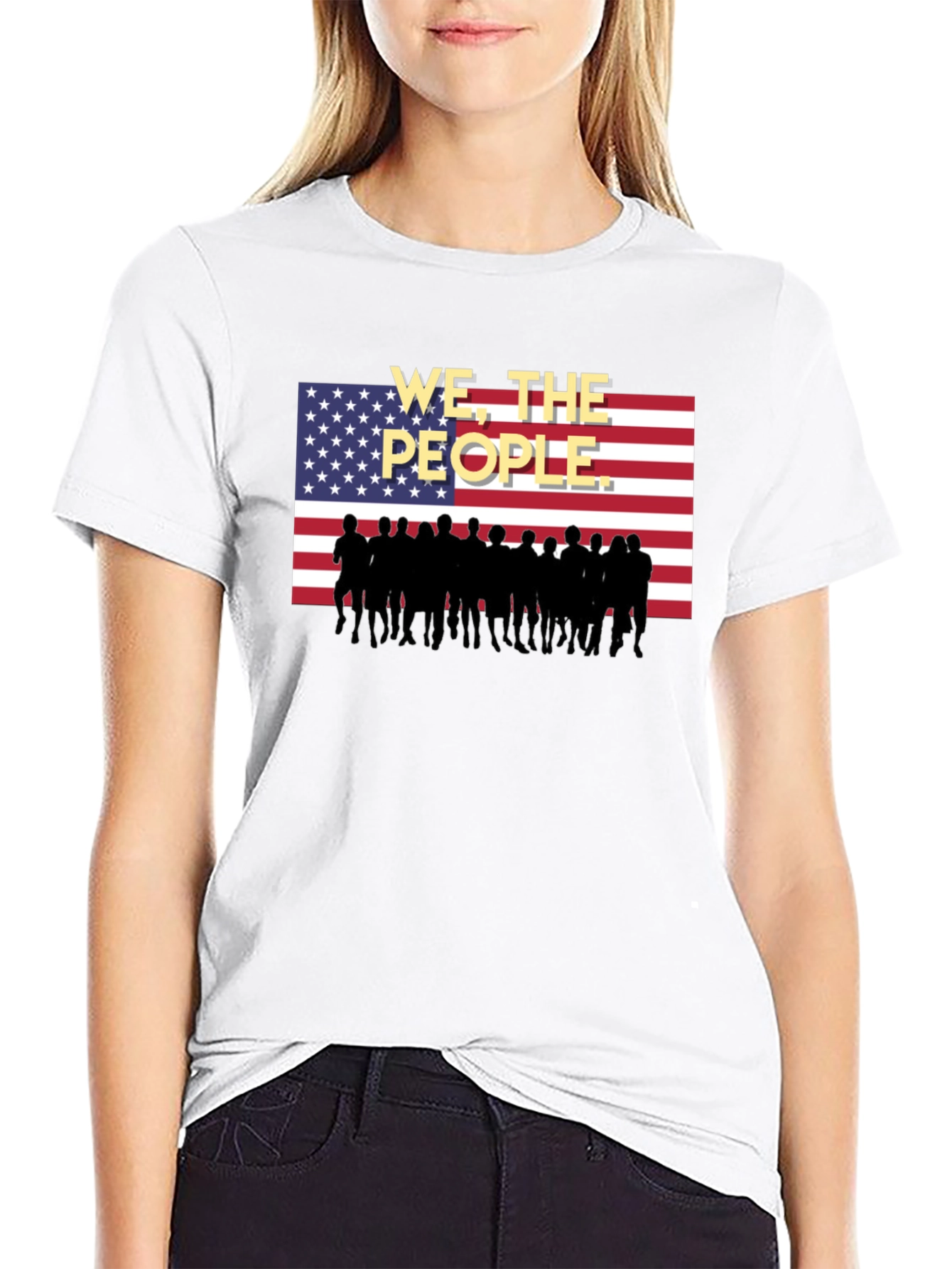 We The People Graphic T-Shirt