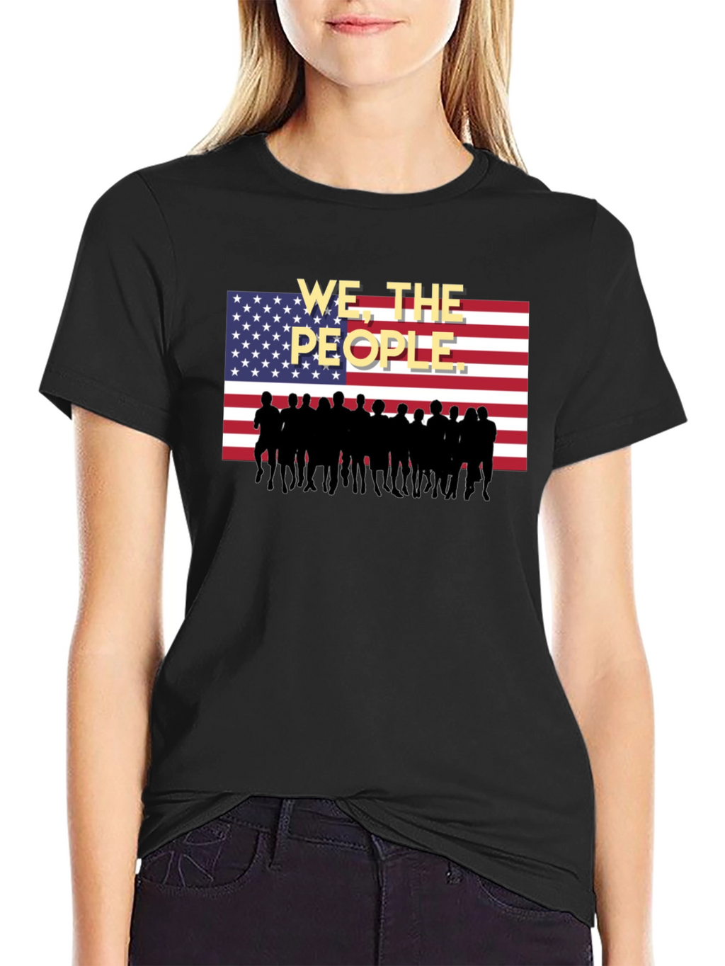 We The People Graphic T-Shirt