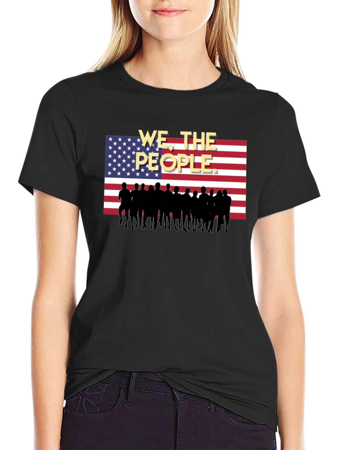We The People Graphic T-Shirt
