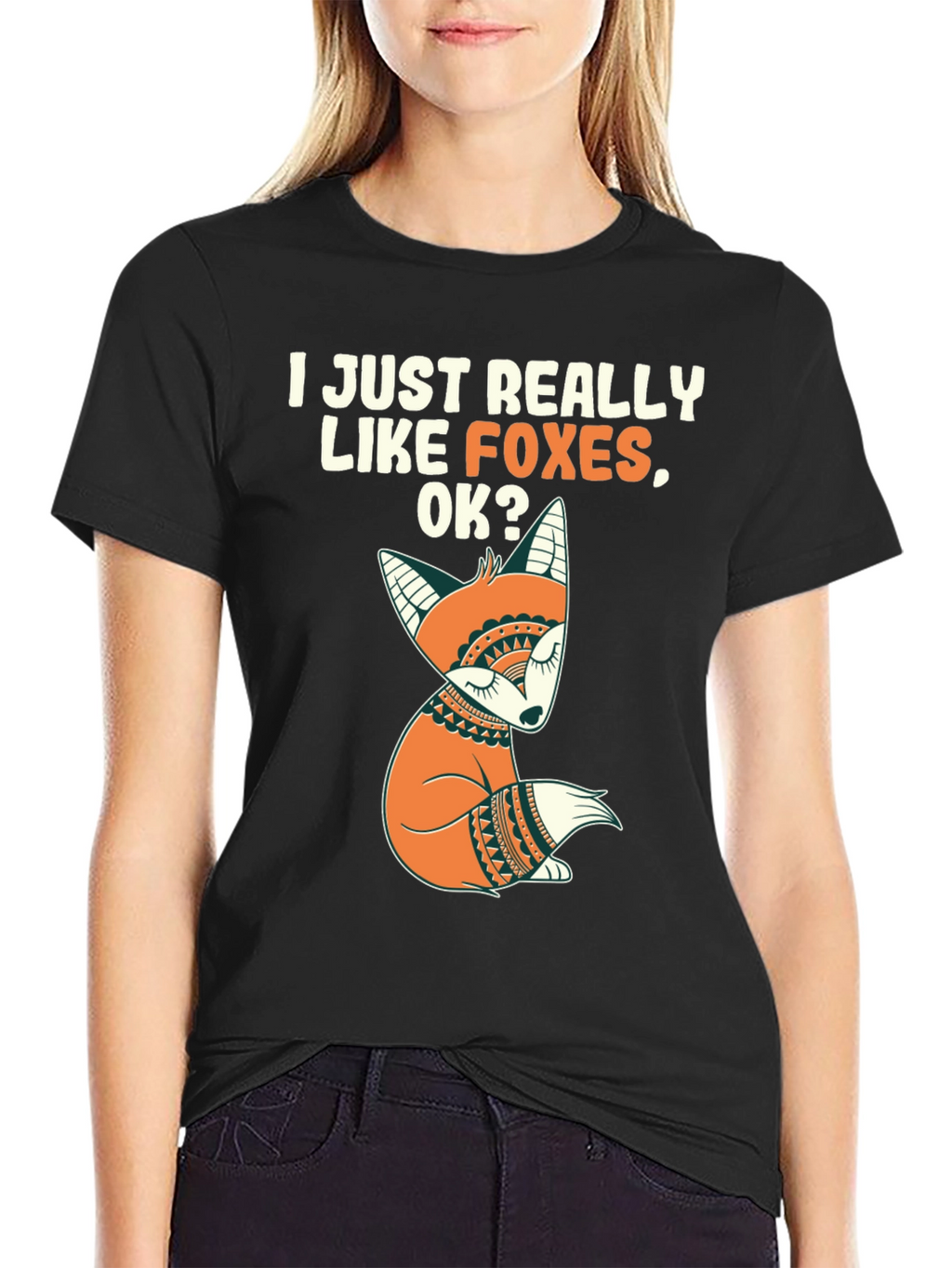 I Like Foxes T-Shirt - Cute Fox Graphic Tee