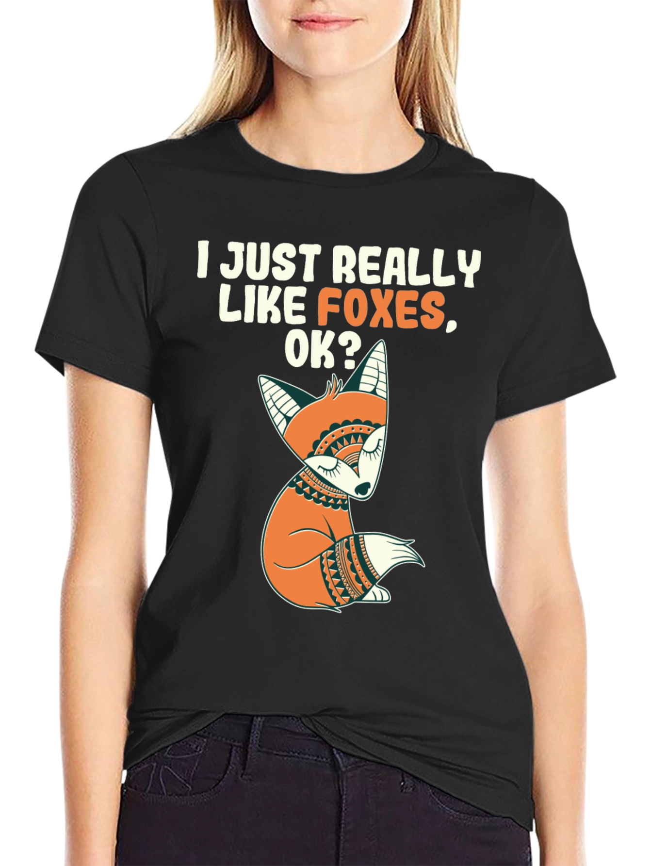 I Like Foxes T-Shirt - Cute Fox Graphic Tee