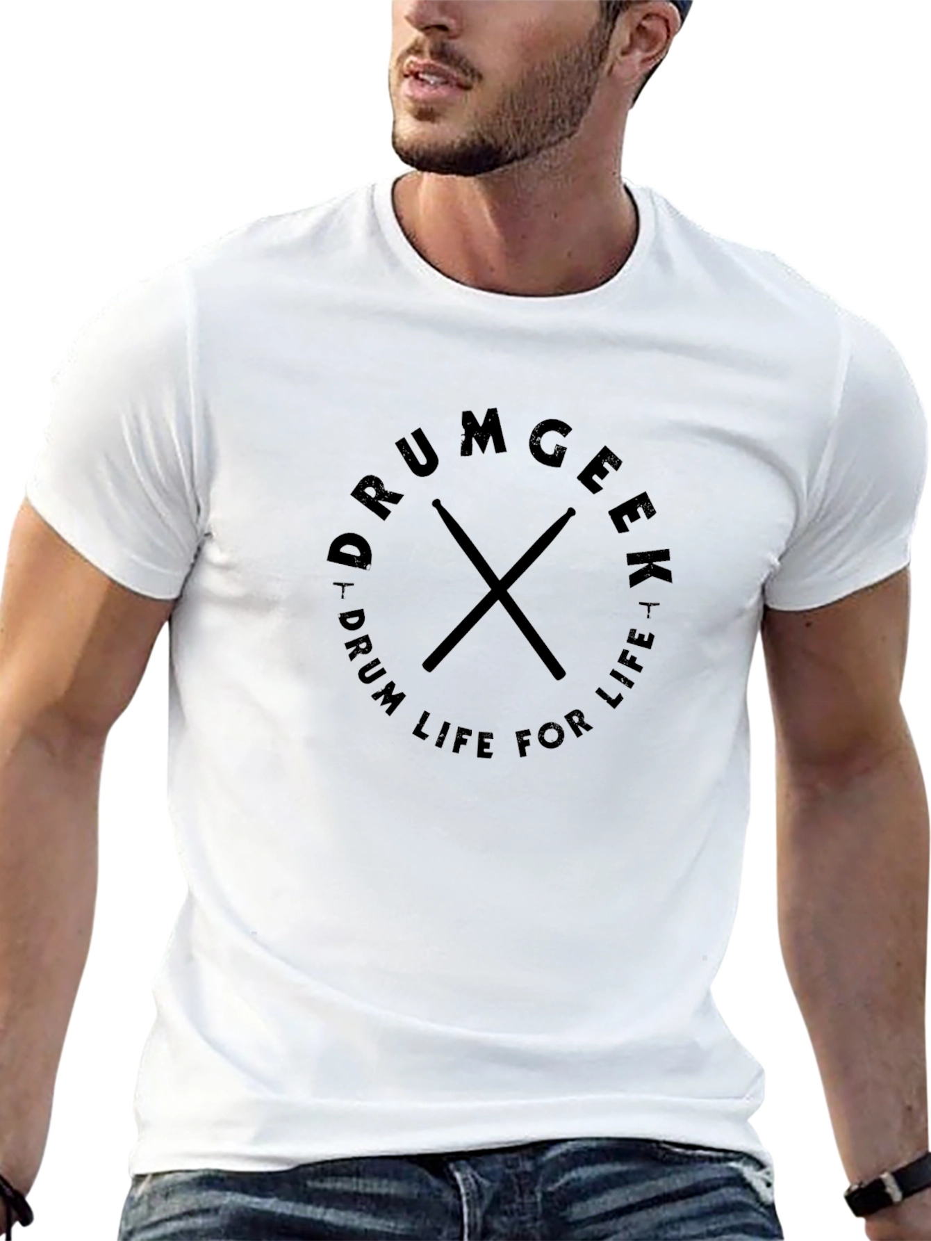 Drumgeek T-Shirt - Drum Life For Life