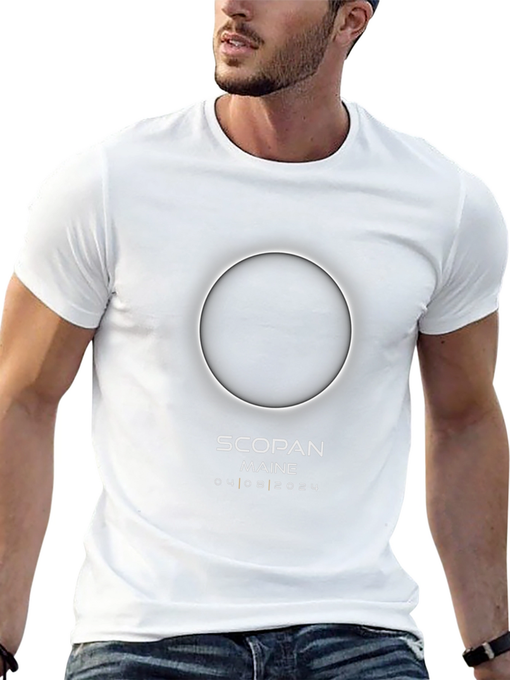 Eclipse 2024 Scopam Maine T-Shirt