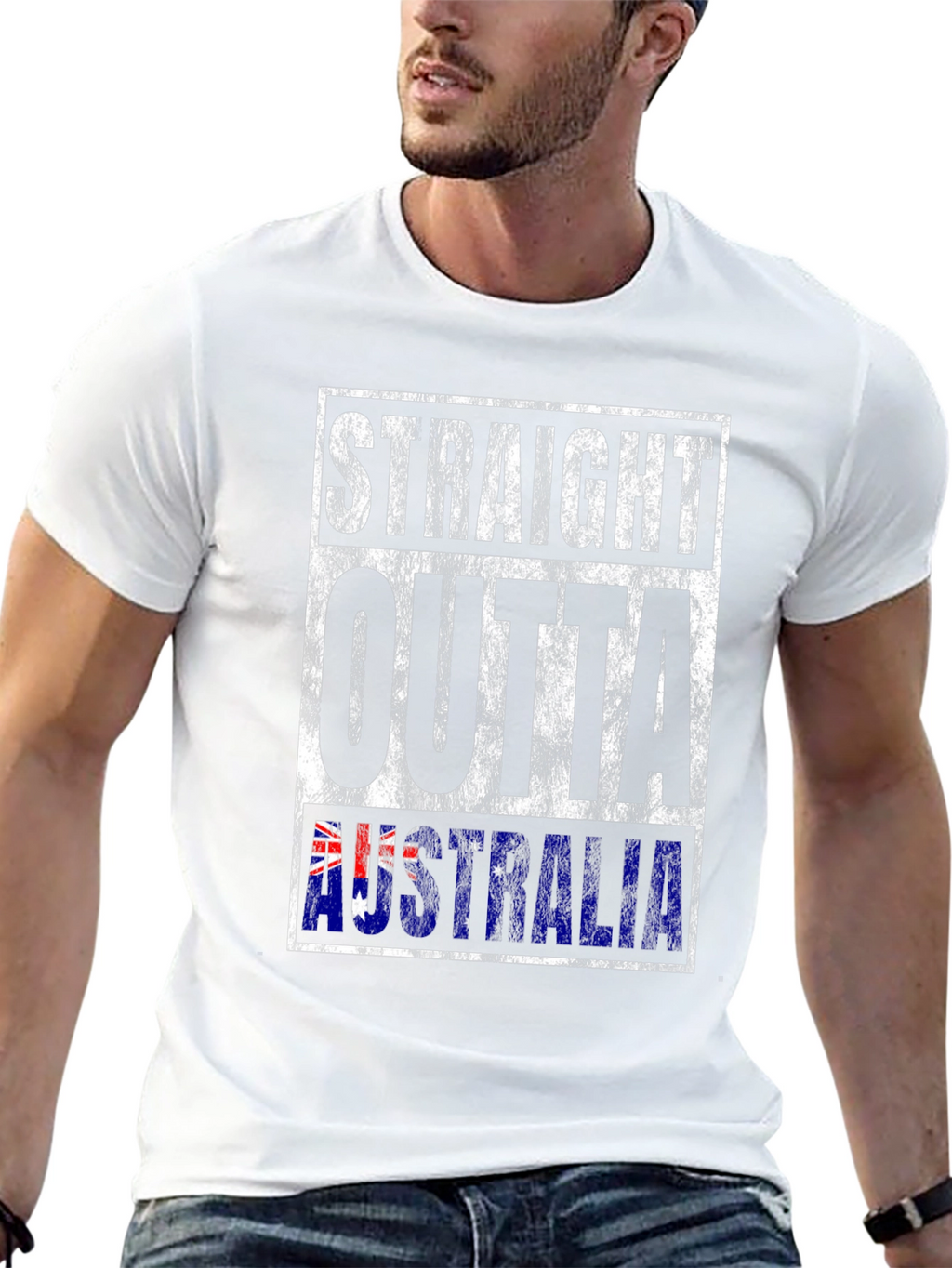 Straight Outta Australia Graphic Tee