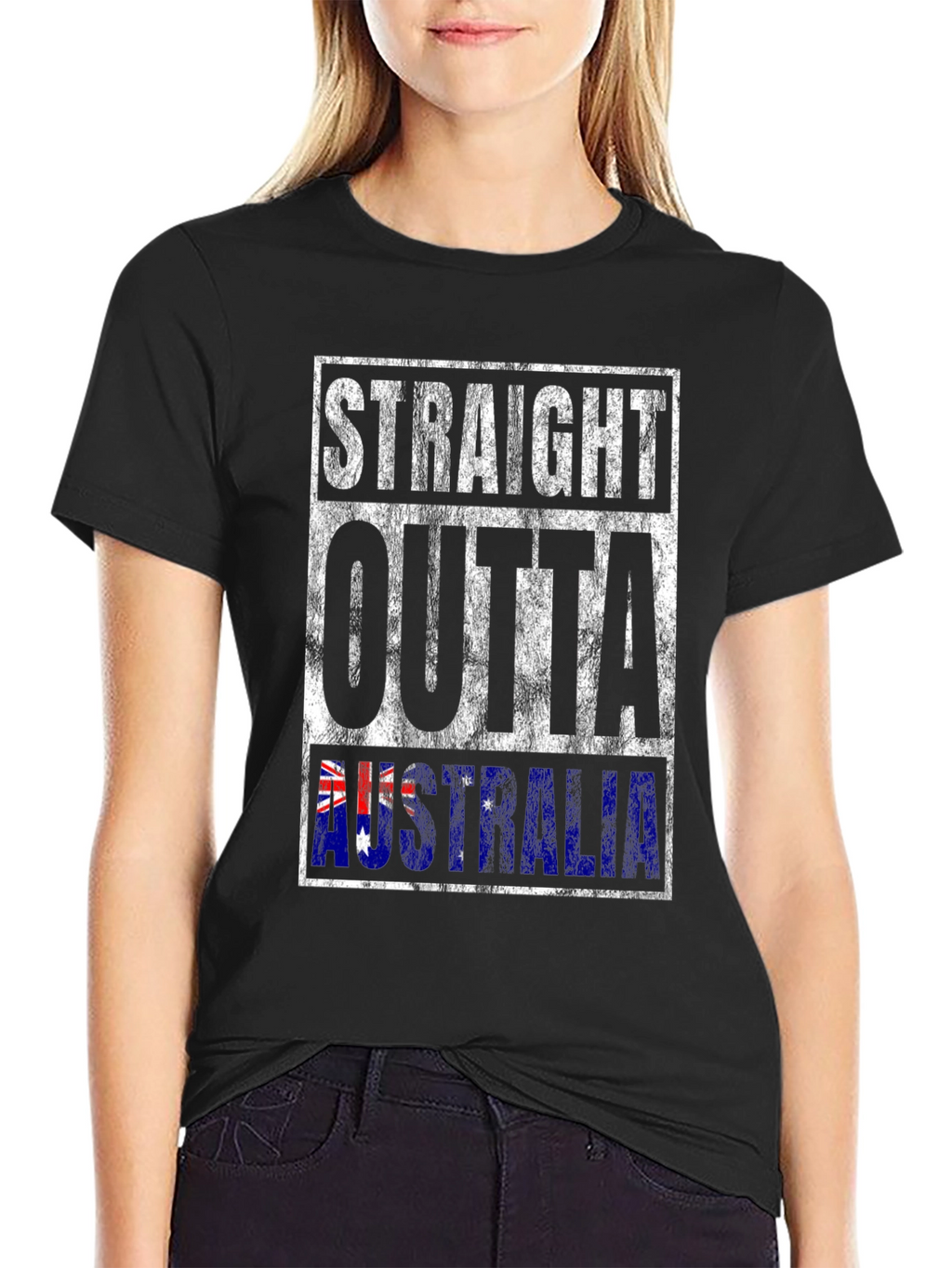 Straight Outta Australia Graphic Tee