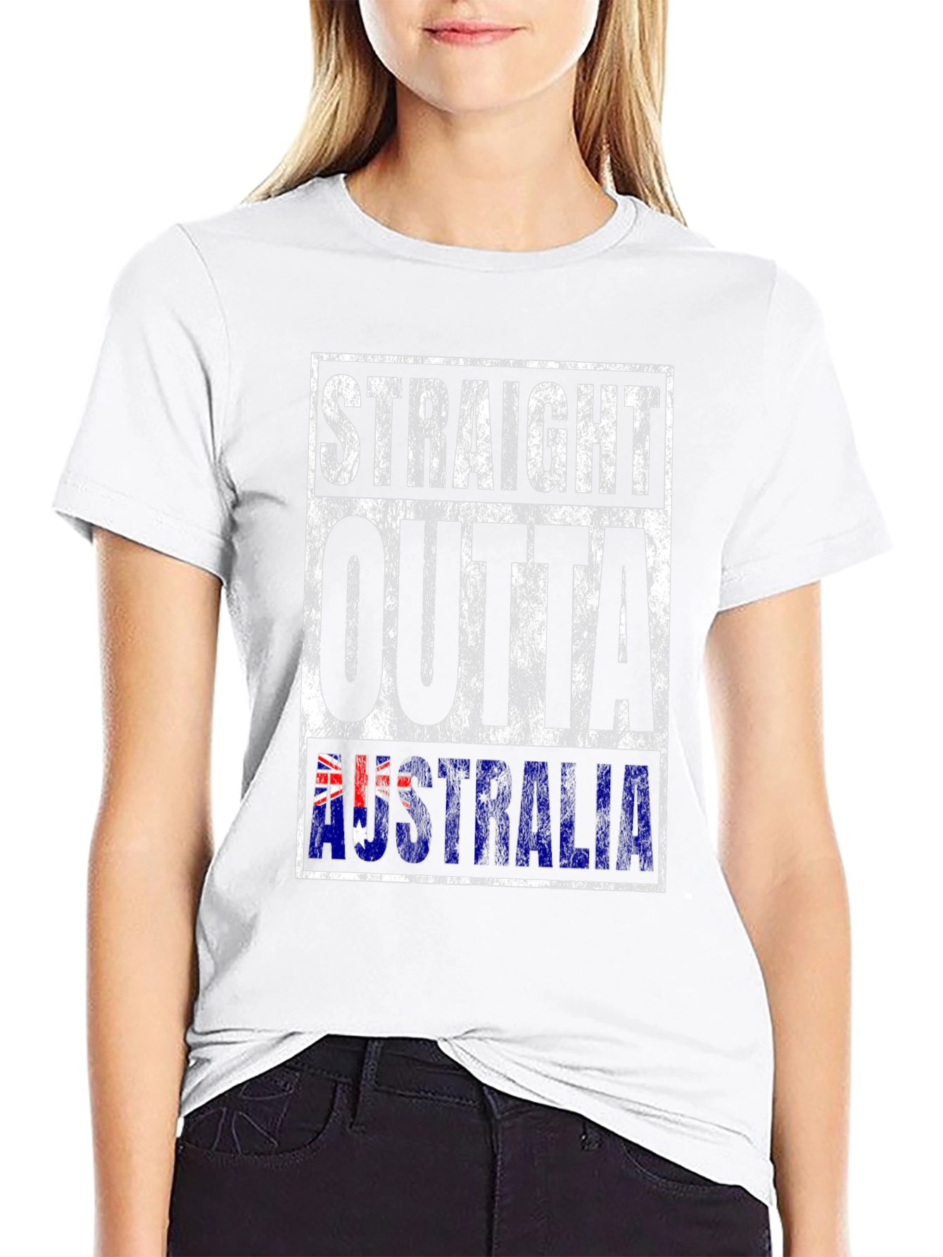 Straight Outta Australia Graphic Tee