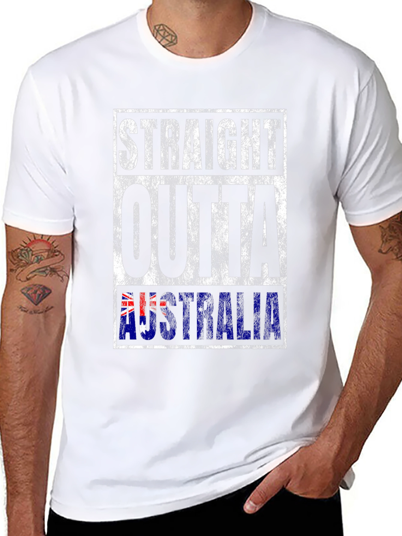 Straight Outta Australia Graphic Tee