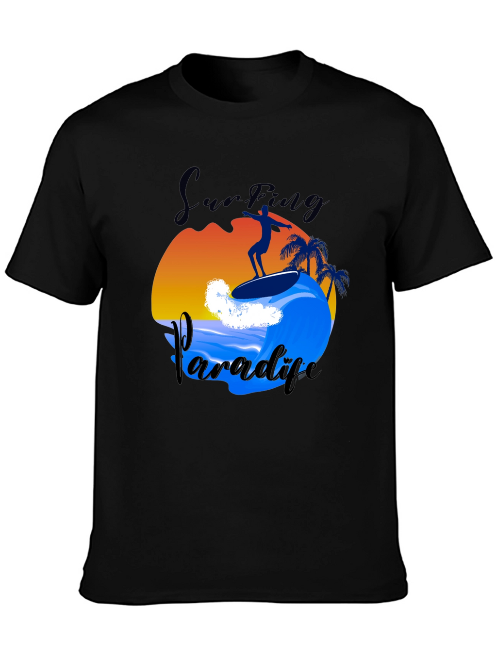 Surfing Paradise Graphic Tee