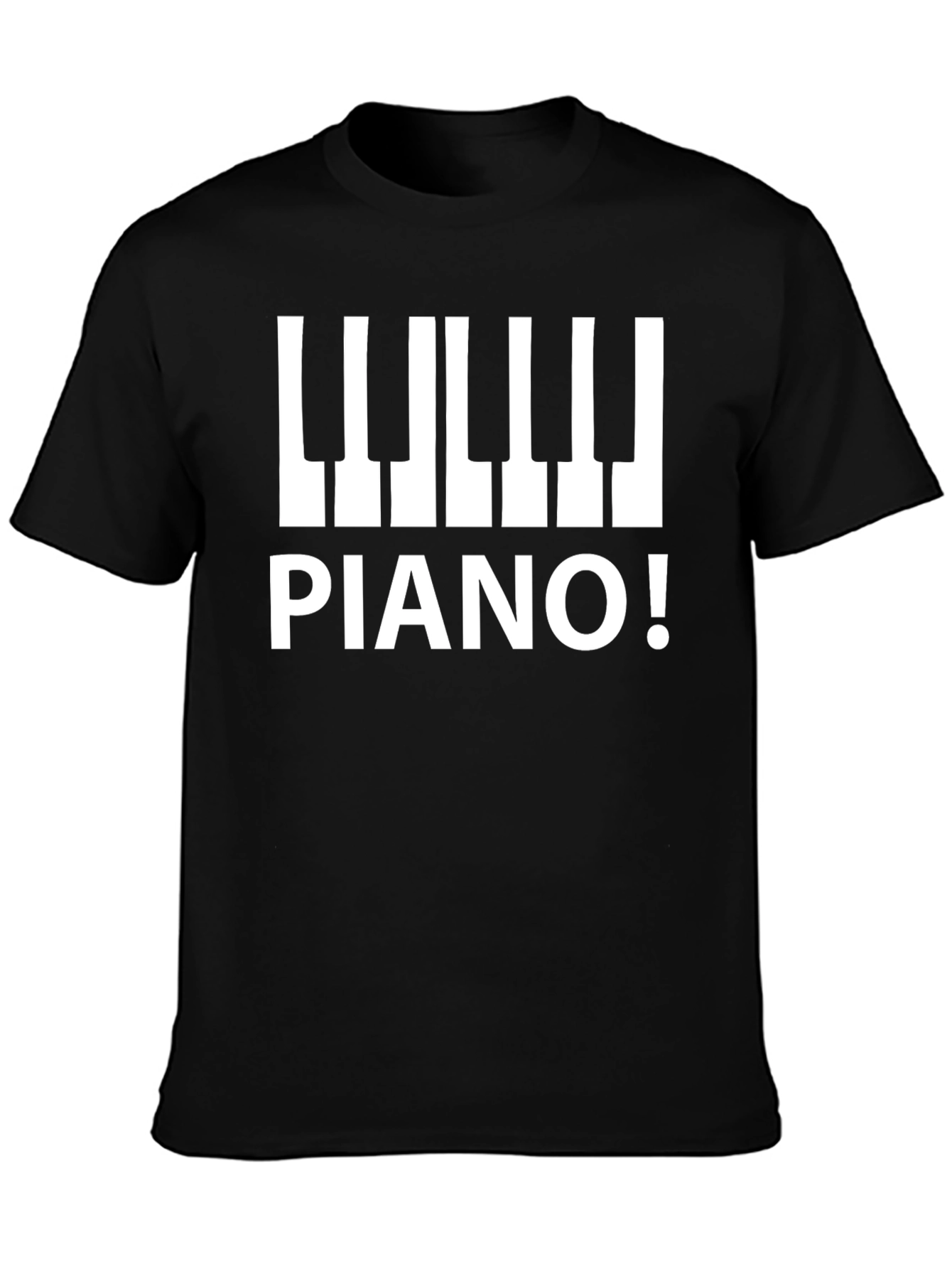 Piano Keys T-Shirt - Music Lover Tee