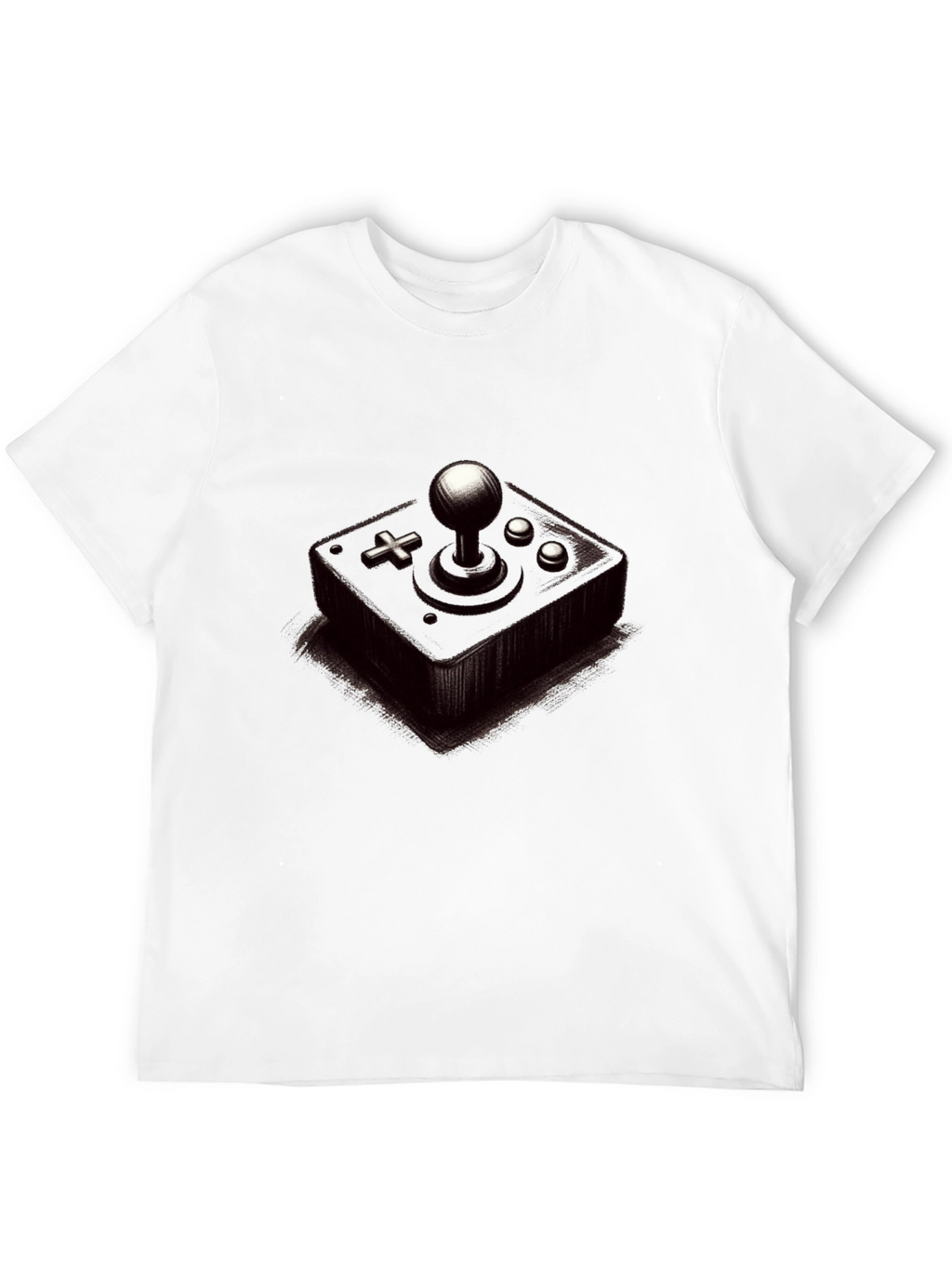 Retro Gamer T-Shirt - Classic Joystick Design