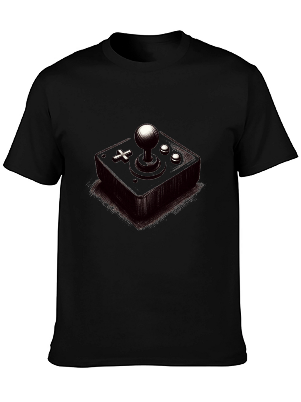 Retro Gamer T-Shirt - Classic Joystick Design