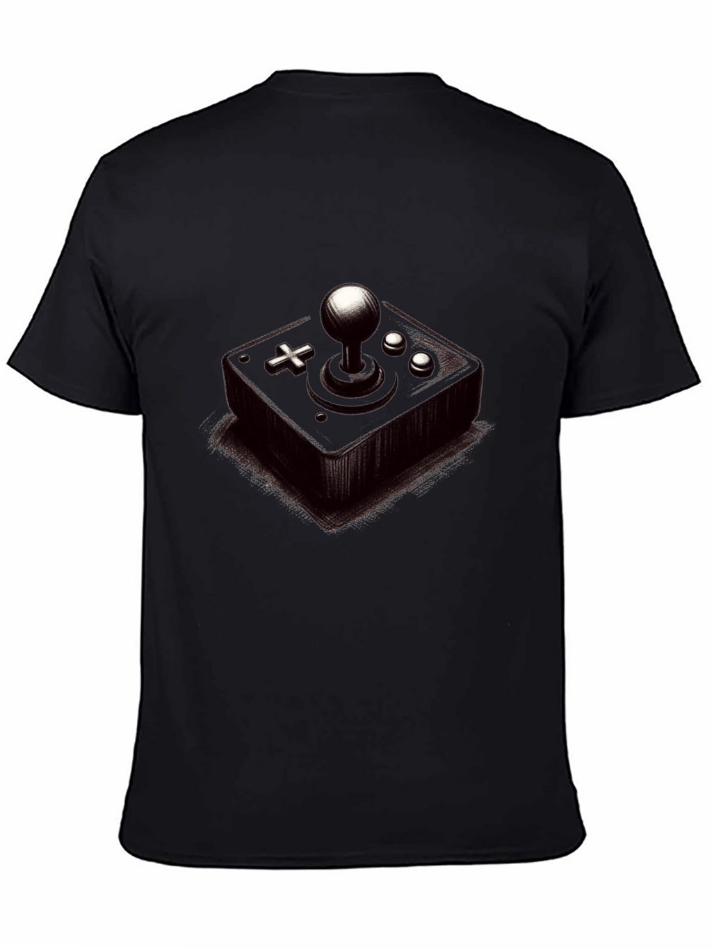 Retro Gamer T-Shirt - Classic Joystick Design