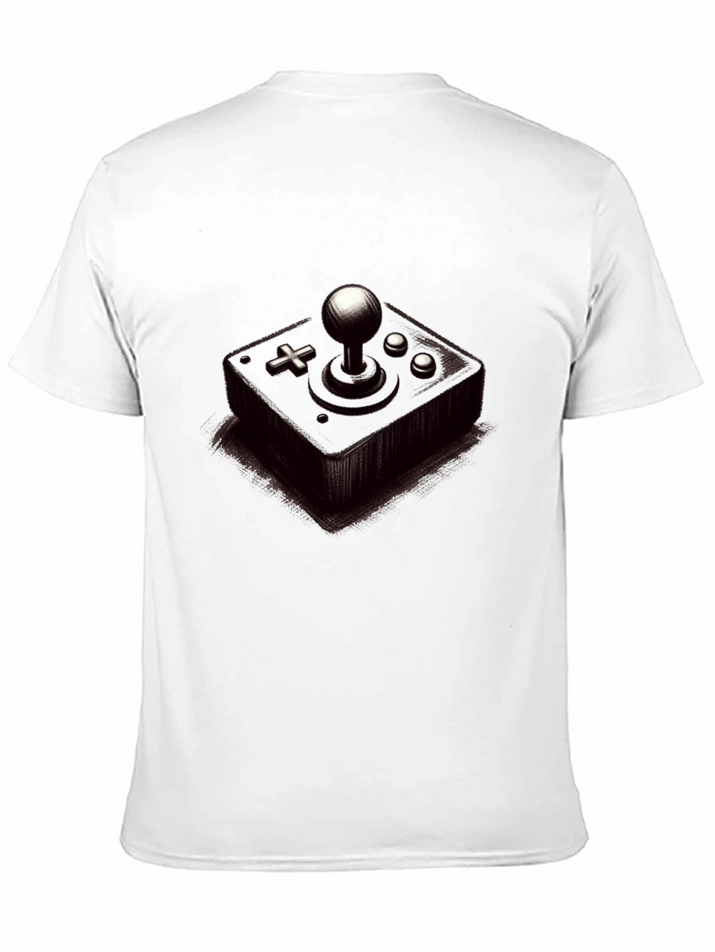 Retro Gamer T-Shirt - Classic Joystick Design