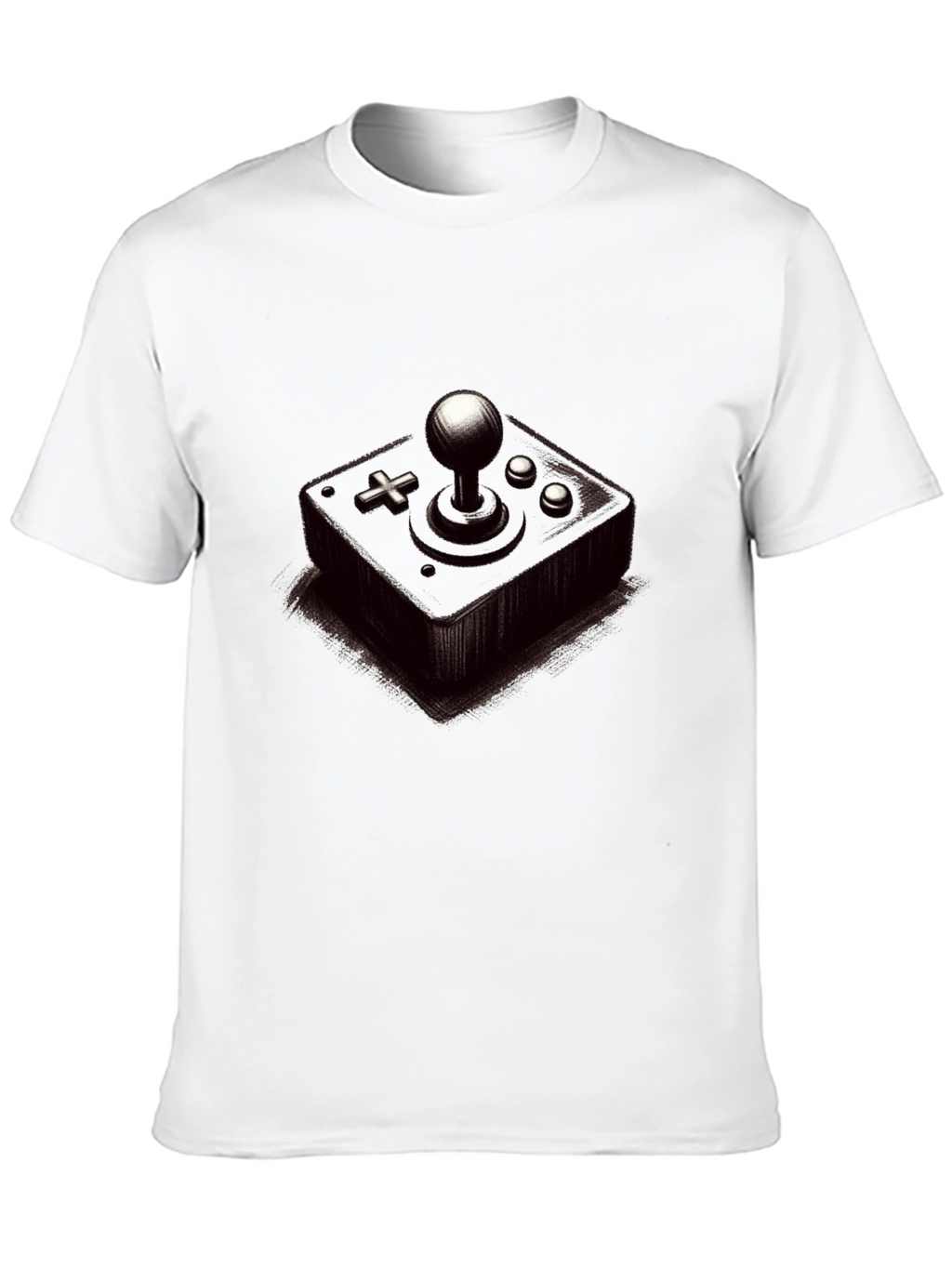 Retro Gamer T-Shirt - Classic Joystick Design