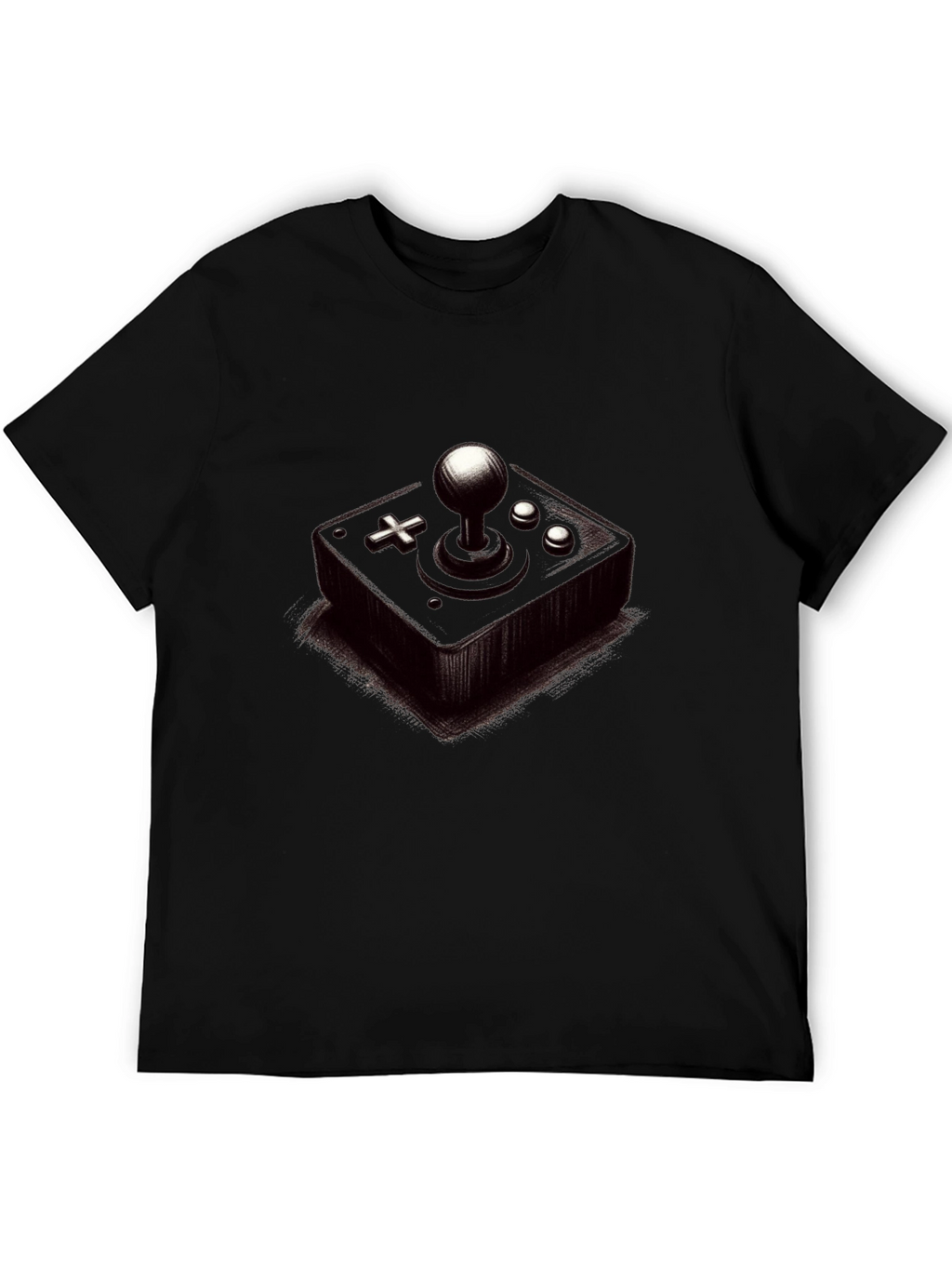 Retro Gamer T-Shirt - Classic Joystick Design