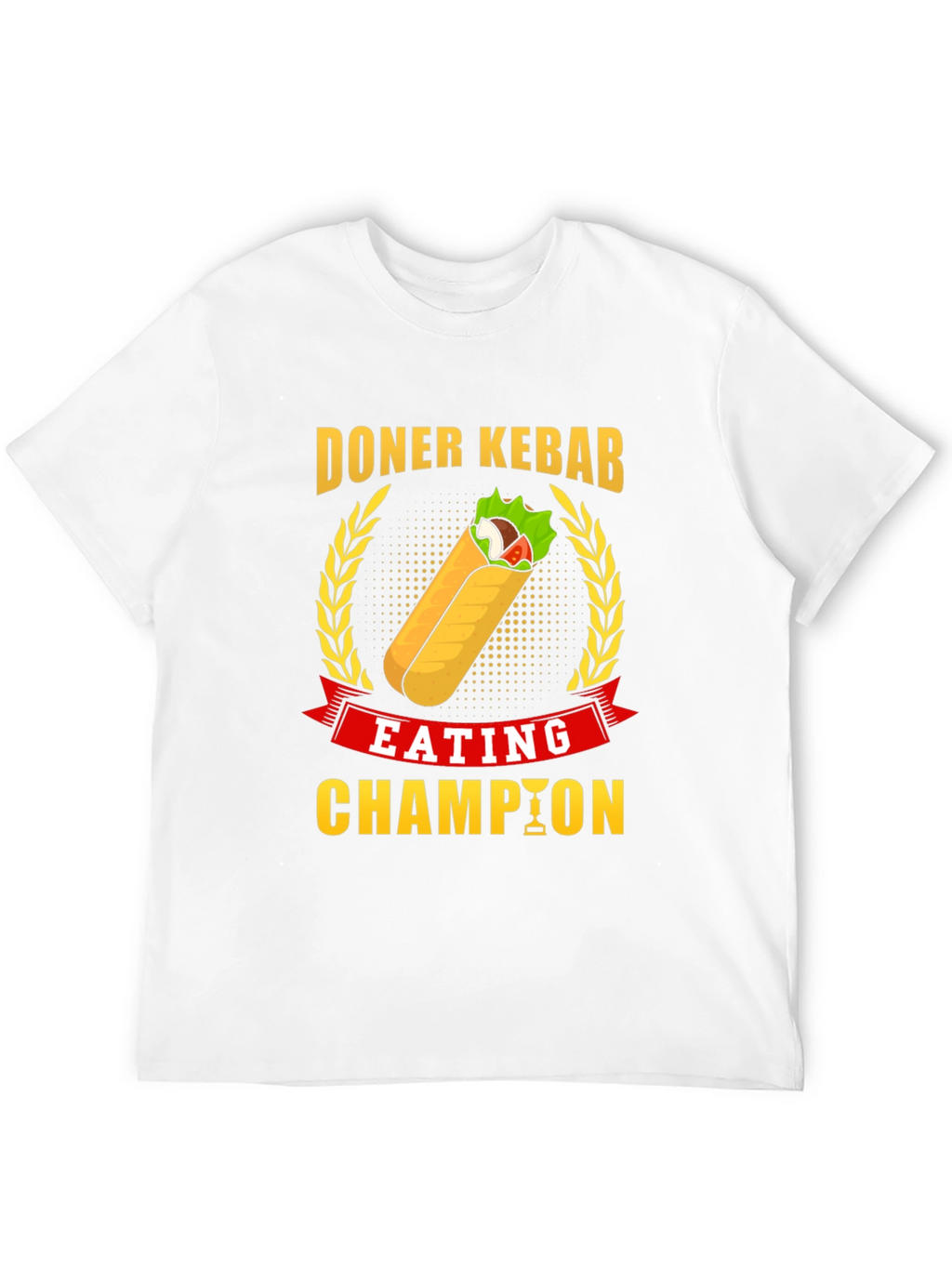 Doner Kebab Eating Champion Graphic T-Shirt