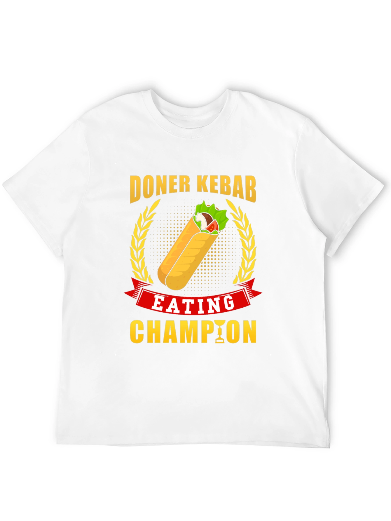 Doner Kebab Eating Champion Graphic T-Shirt