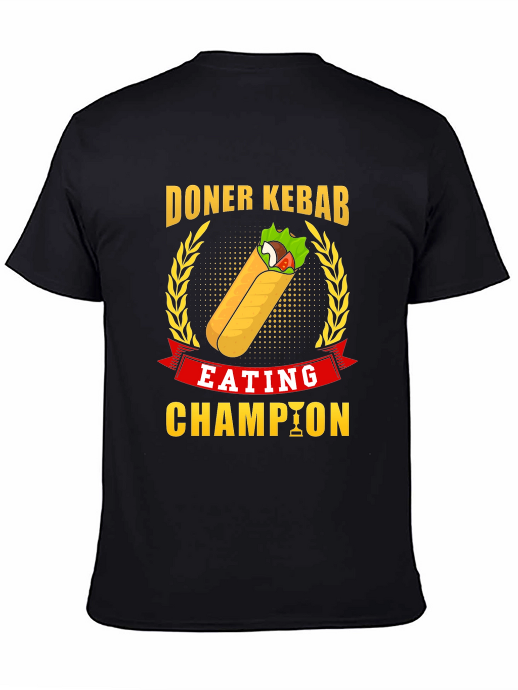 Doner Kebab Eating Champion Graphic T-Shirt