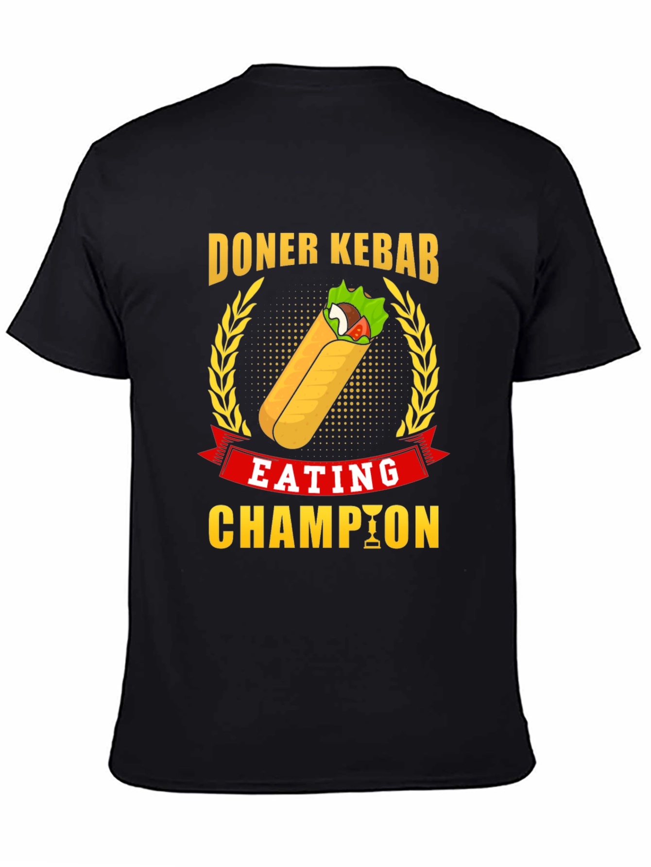 Doner Kebab Eating Champion Graphic T-Shirt