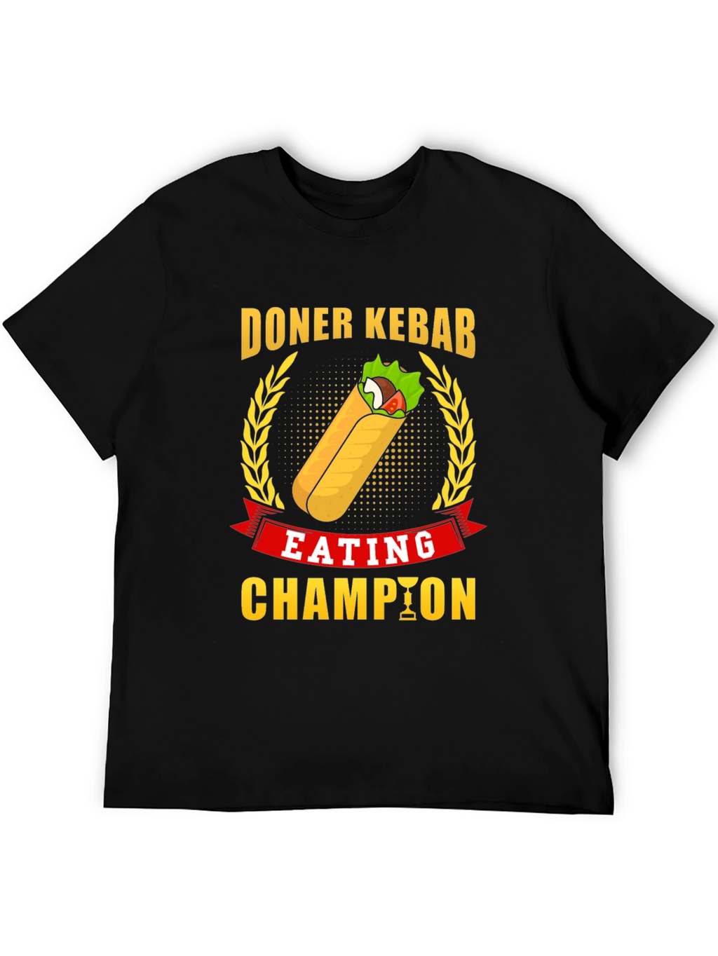 Doner Kebab Eating Champion Graphic T-Shirt