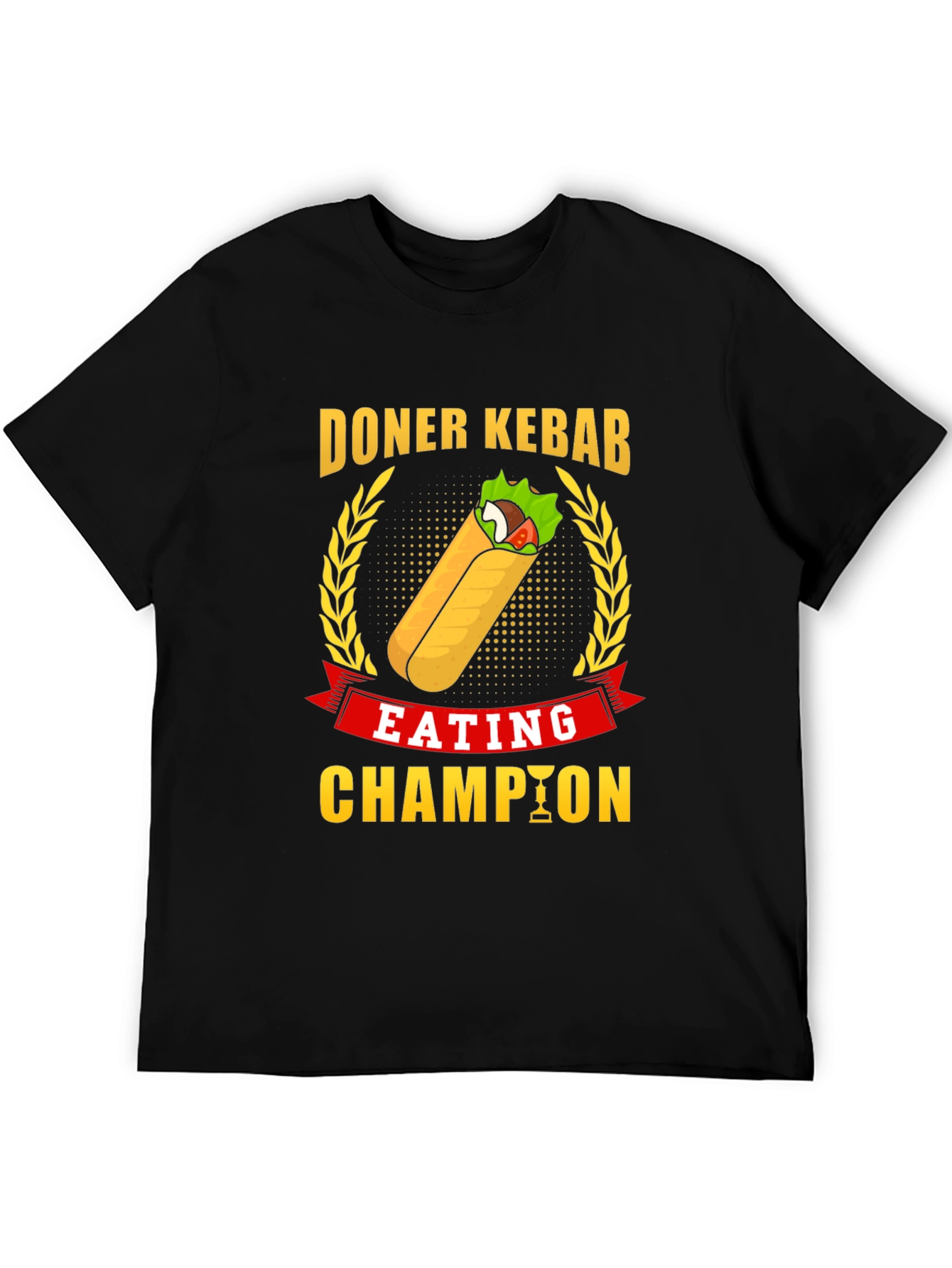 Doner Kebab Eating Champion Graphic T-Shirt