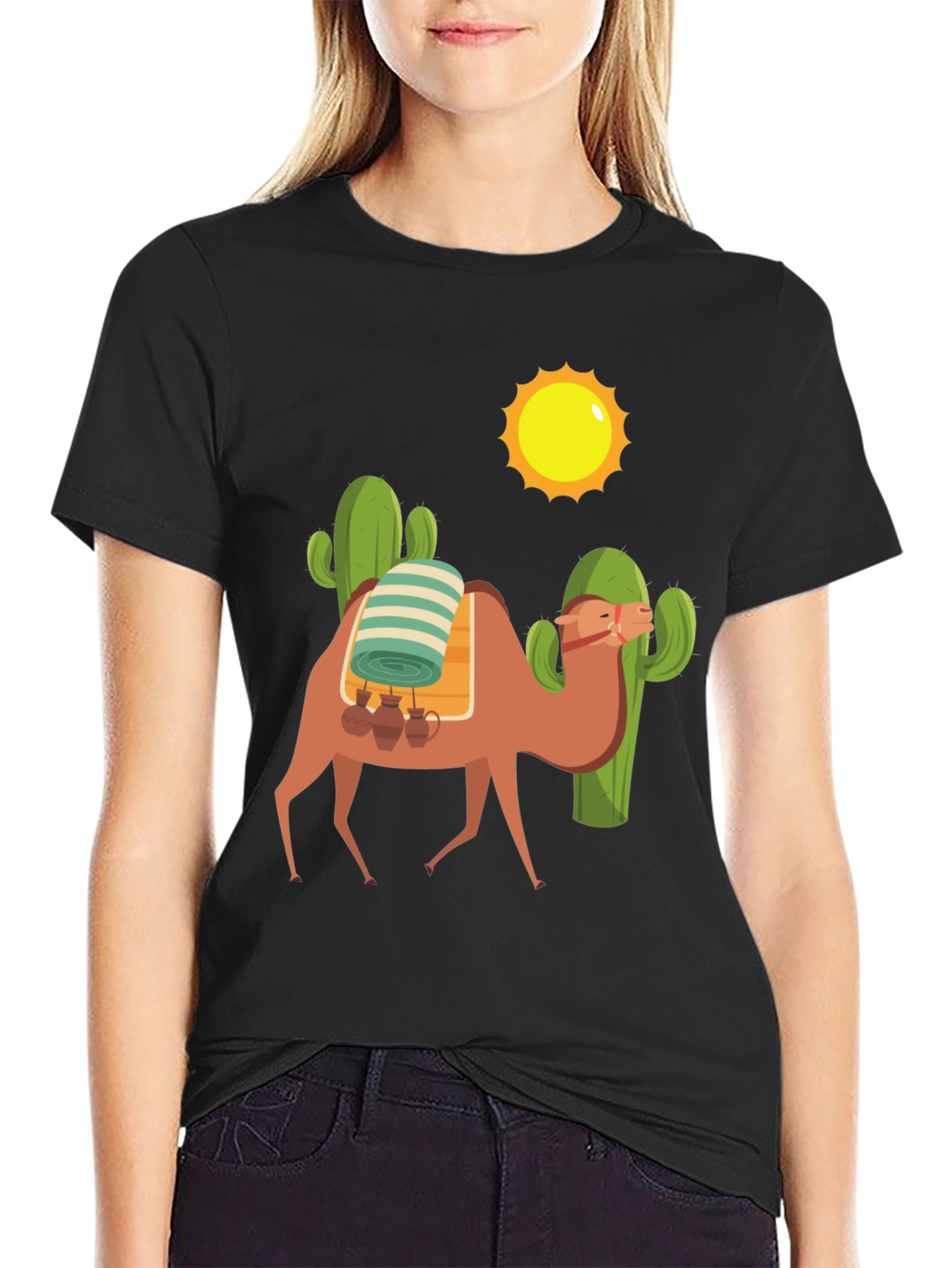 Camel Desert Graphic Tee