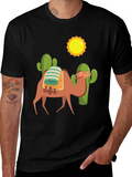 Camel Desert Graphic Tee
