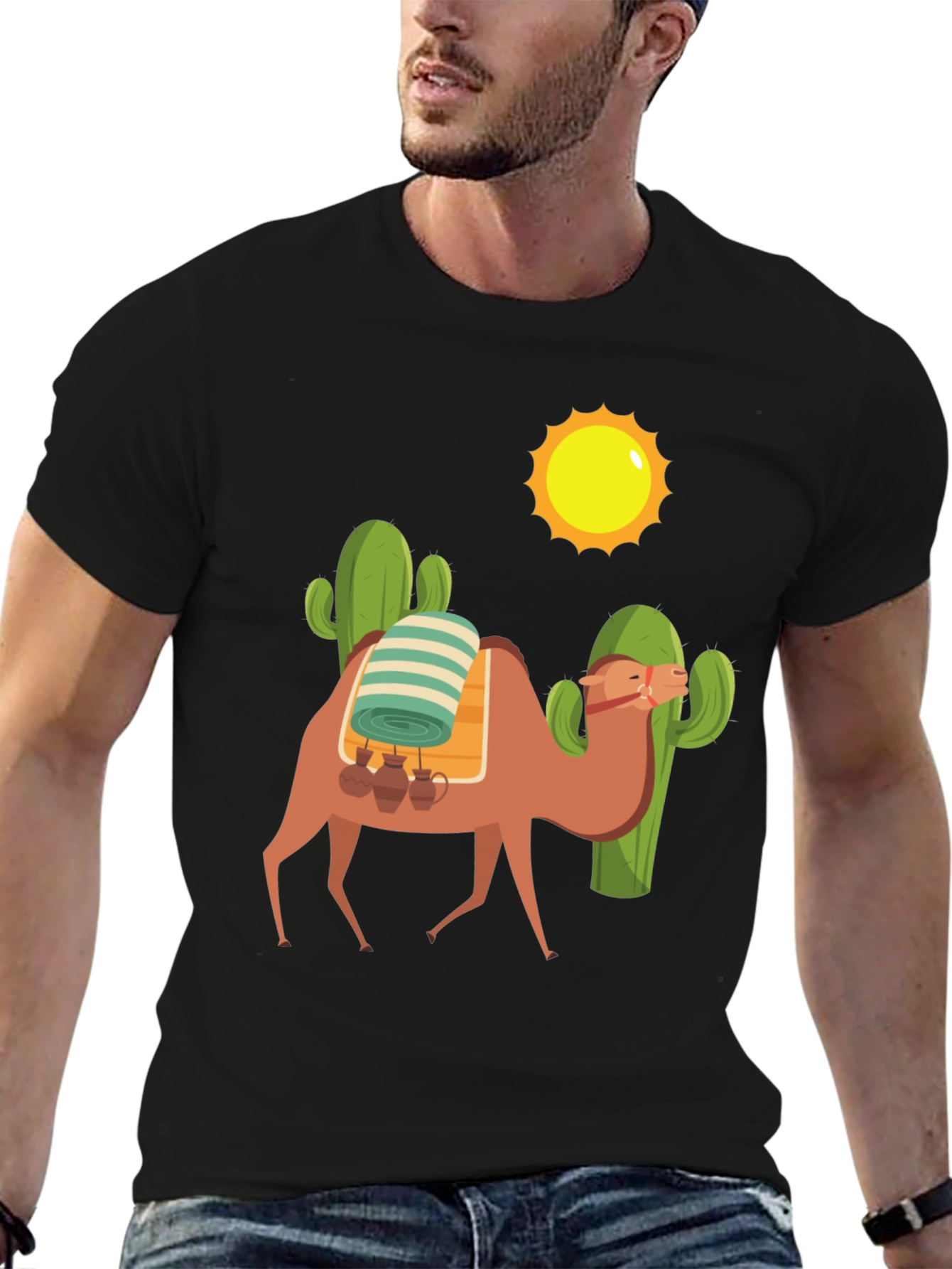 Camel Desert Graphic Tee