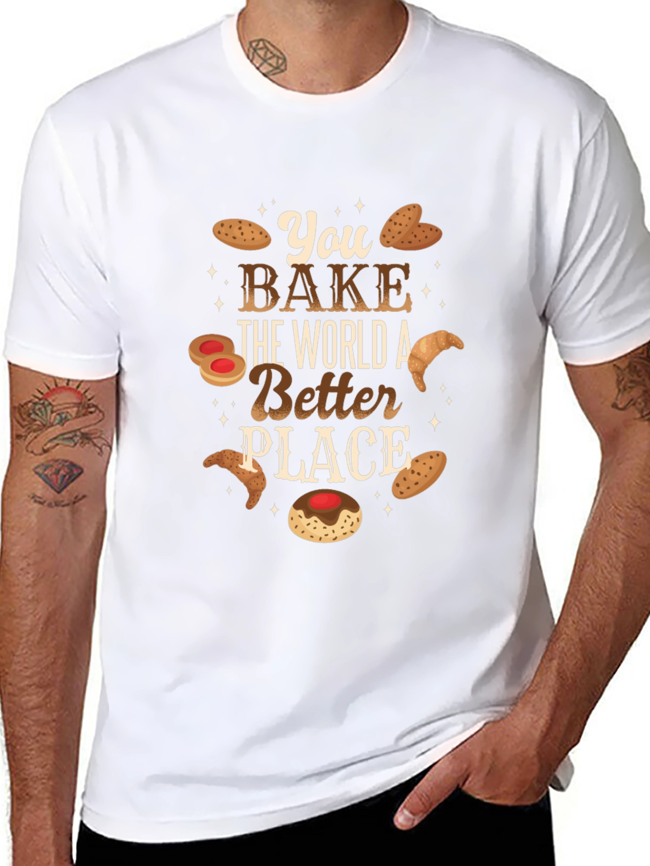 Bake the World Better Tee - Baker Gift