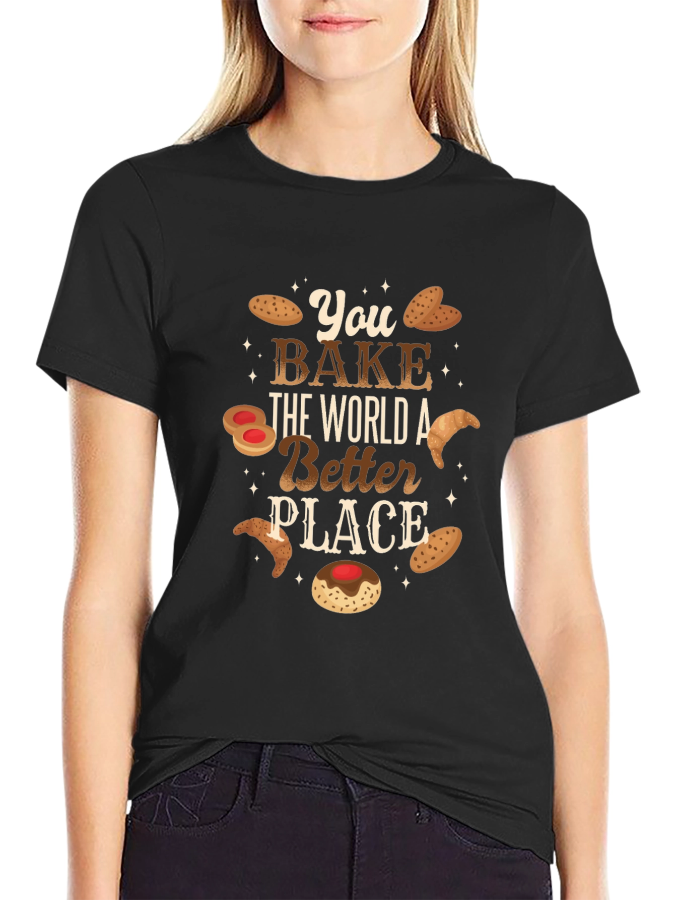 Bake the World Better Tee - Baker Gift