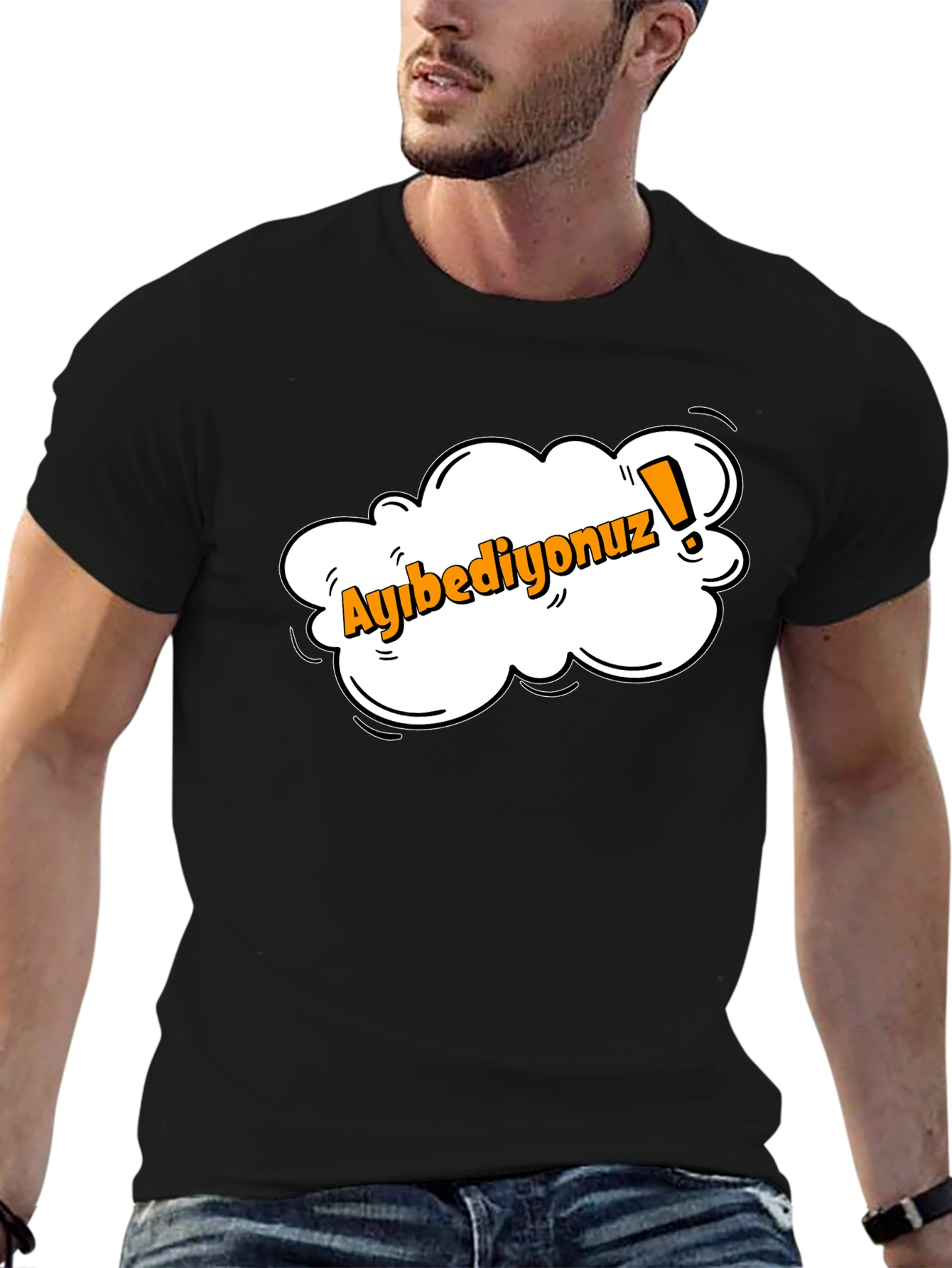 Humorous Ayıbediyorsunuz! Graphic Tee