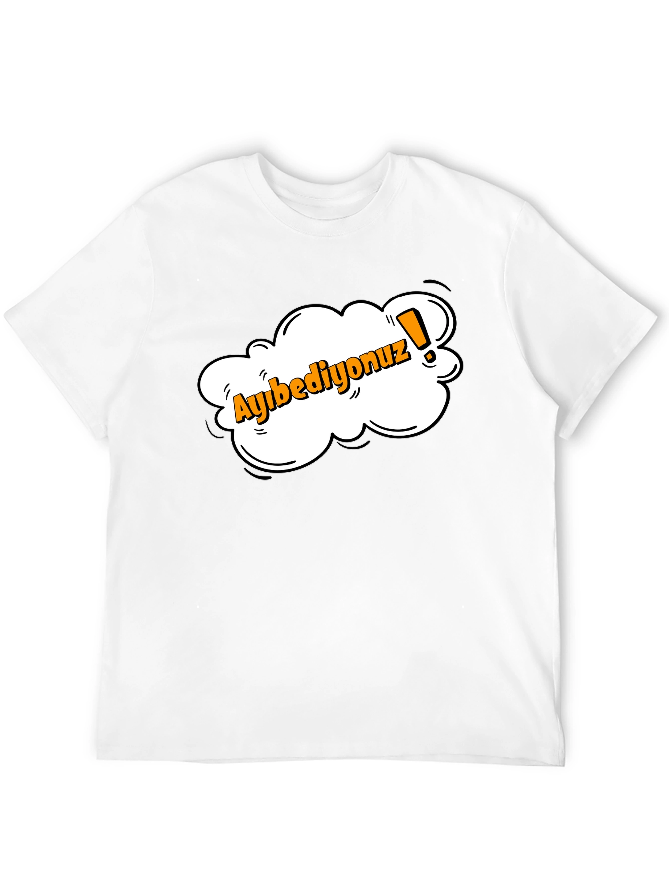 Humorous Ayıbediyorsunuz! Graphic Tee