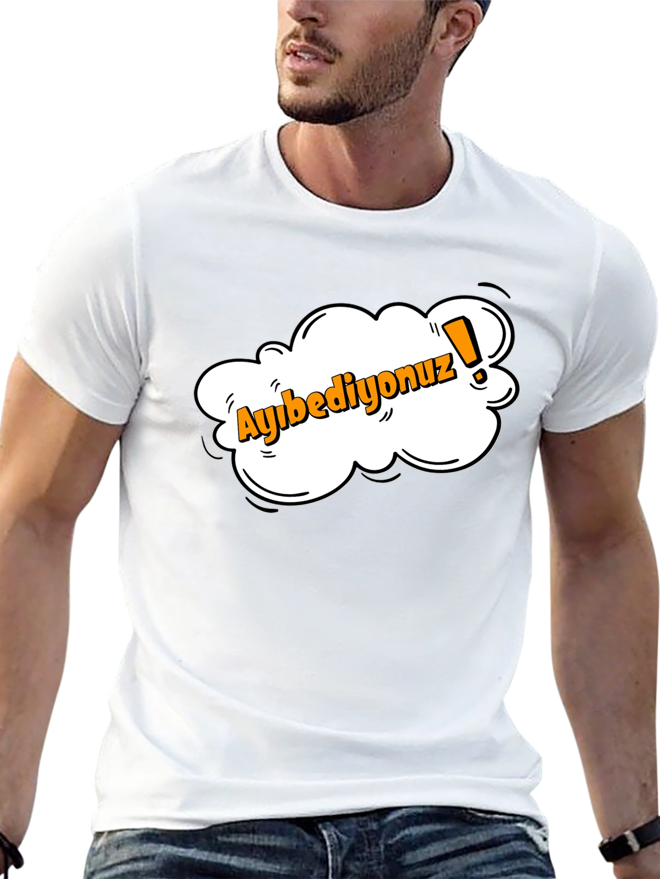 Humorous Ayıbediyorsunuz! Graphic Tee