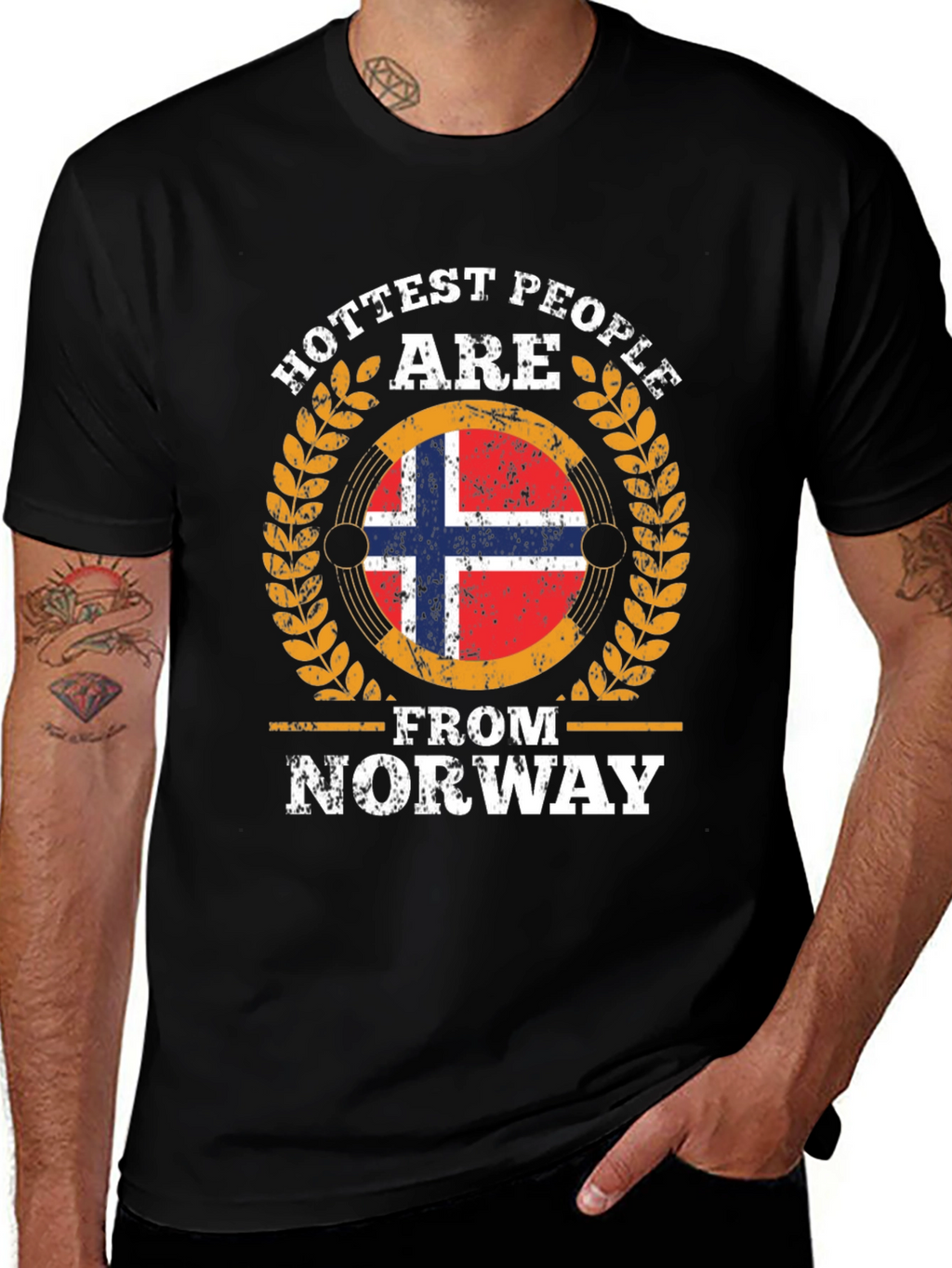 Hottest People Are From Norway T-Shirt