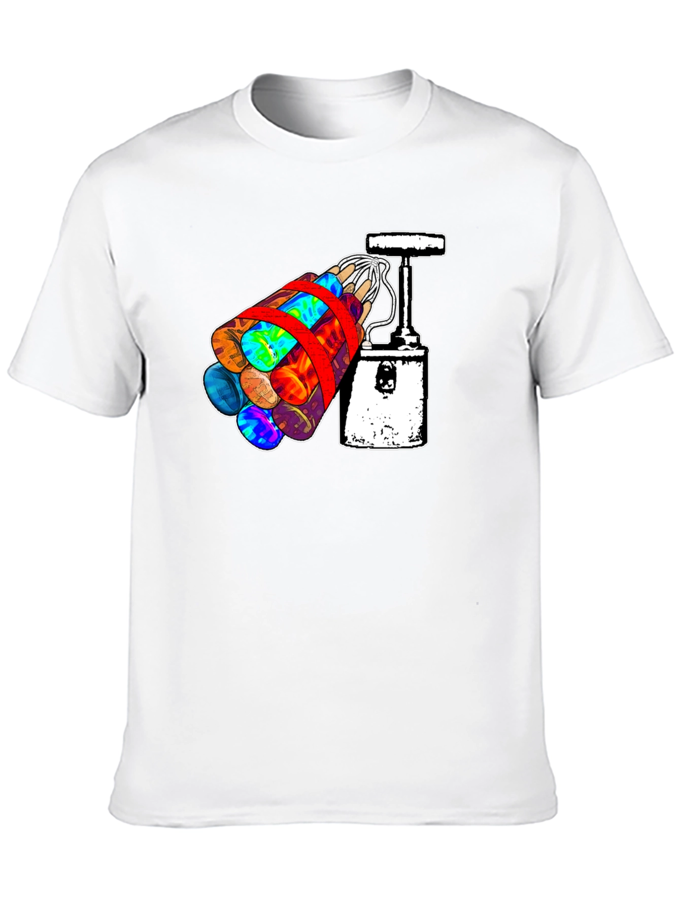 Dynamite Pump Trigger Black T-Shirt