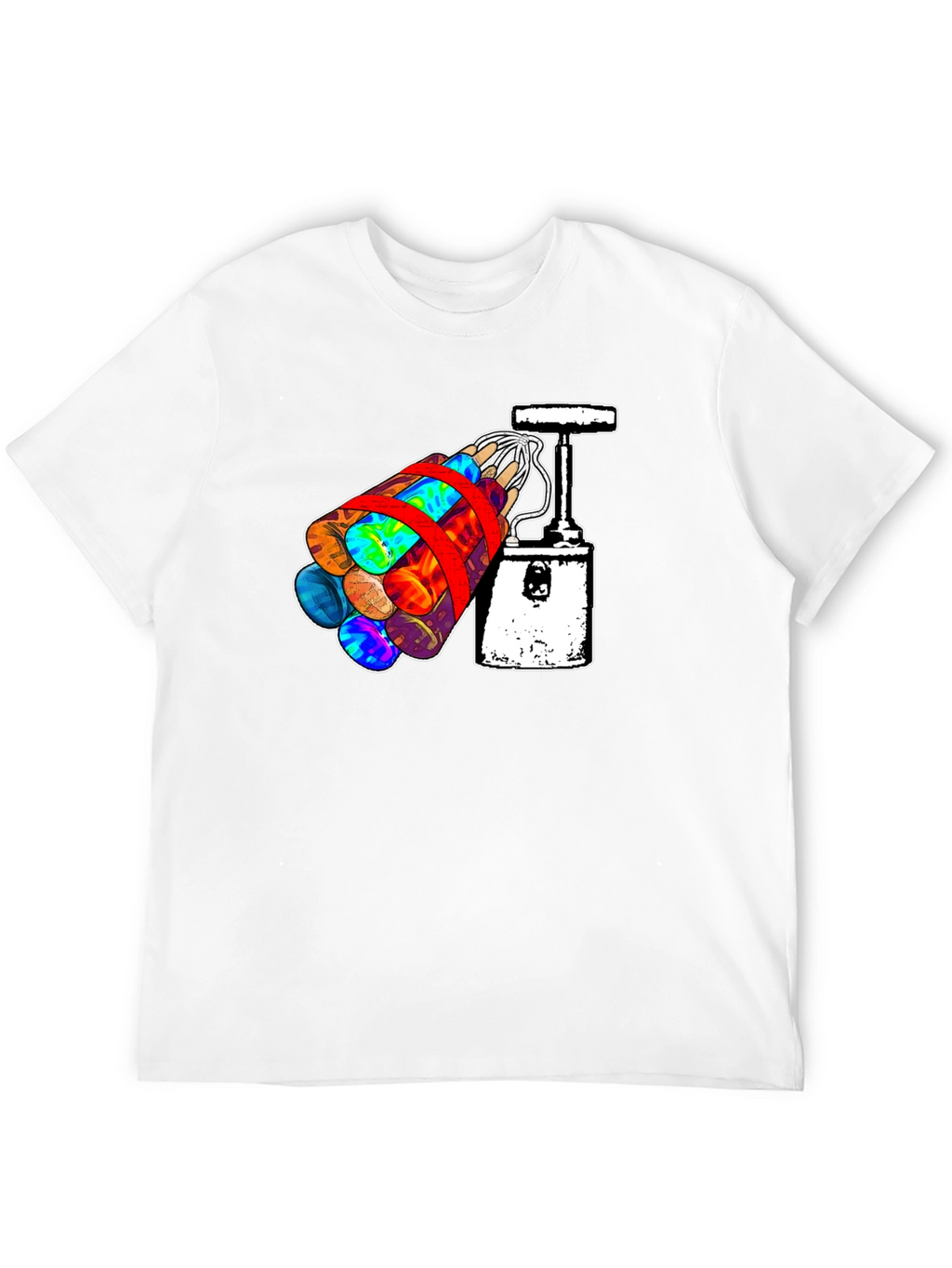 Dynamite Pump Trigger Black T-Shirt