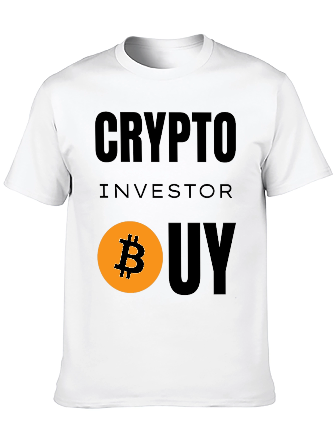 Crypto Investor Bitcoin Graphic T-Shirt
