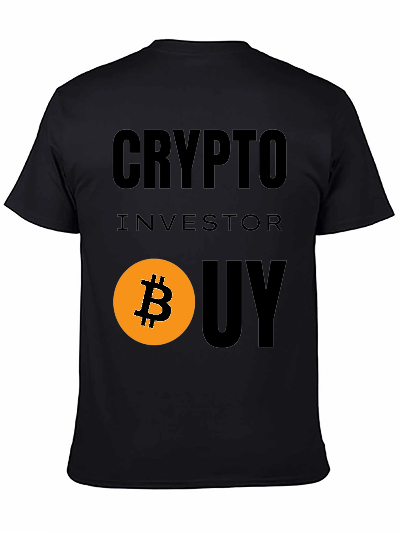 Crypto Investor Bitcoin Graphic T-Shirt