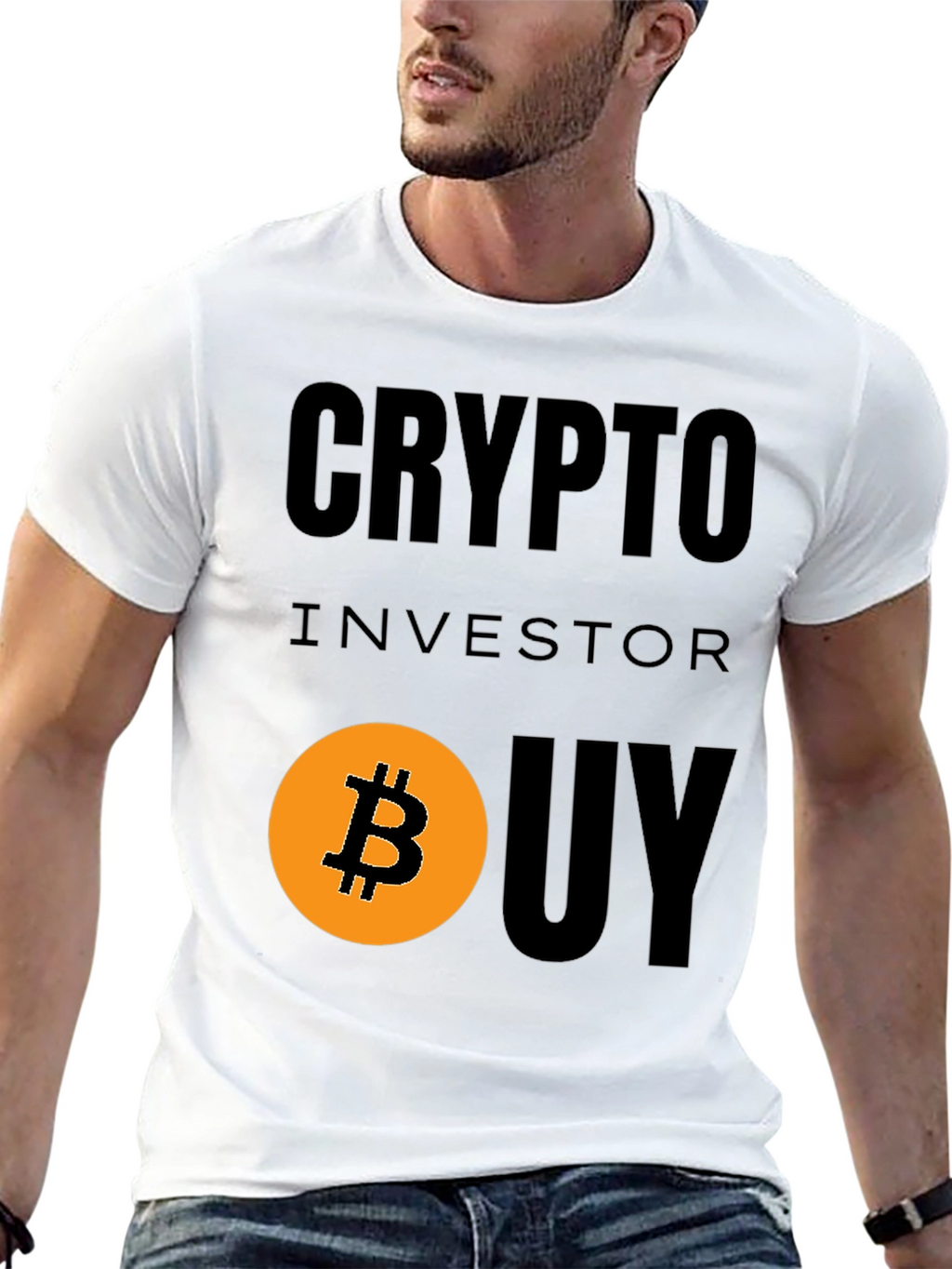Crypto Investor Bitcoin Graphic T-Shirt