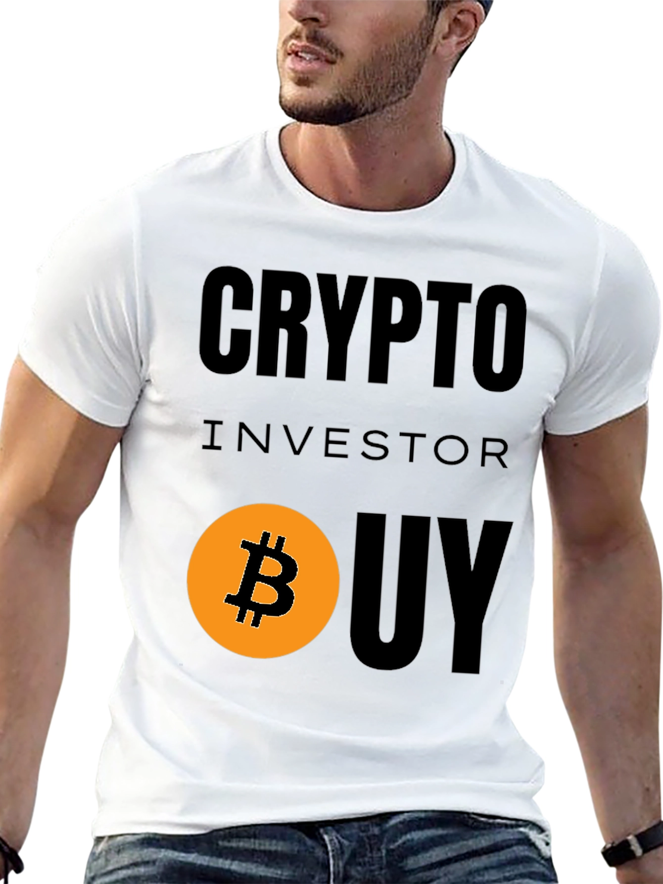 Crypto Investor Bitcoin Graphic T-Shirt