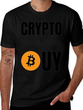 Crypto Investor Bitcoin Graphic T-Shirt