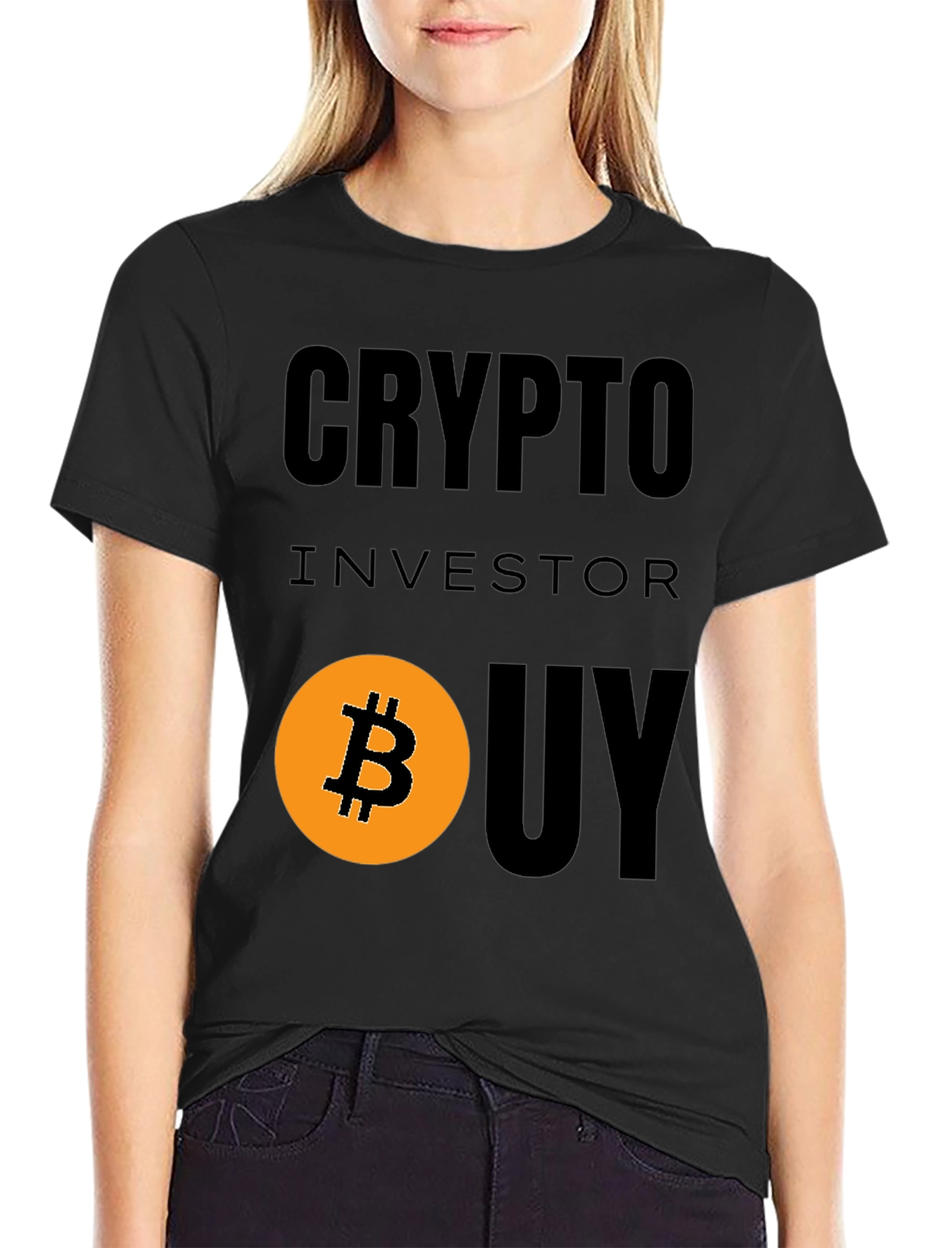 Crypto Investor Bitcoin Graphic T-Shirt
