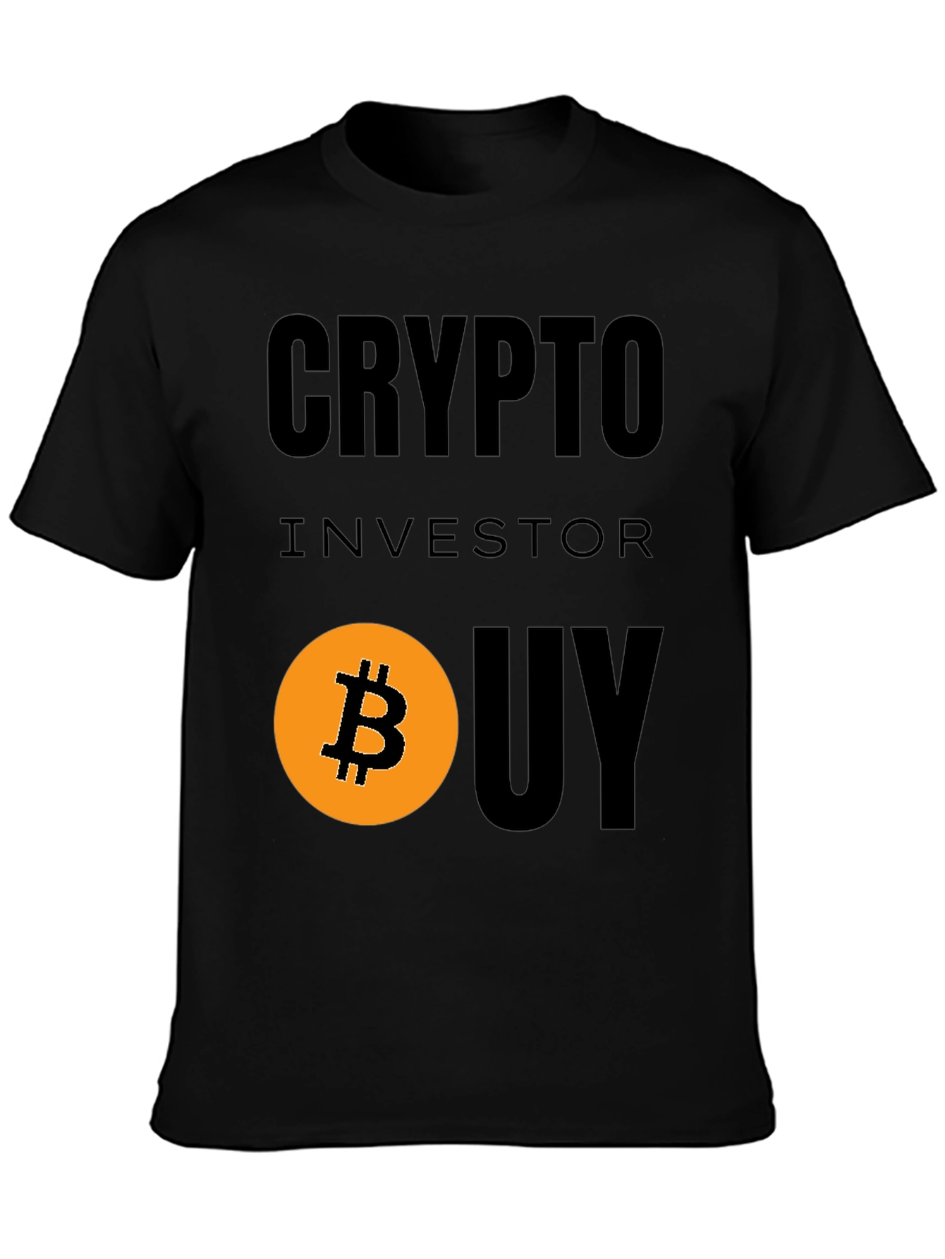 Crypto Investor Bitcoin Graphic T-Shirt