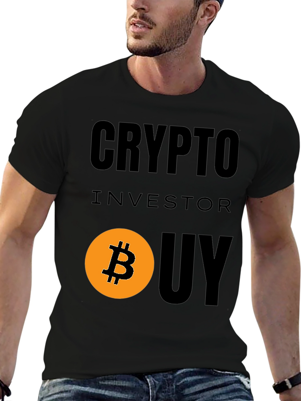 Crypto Investor Bitcoin Graphic T-Shirt