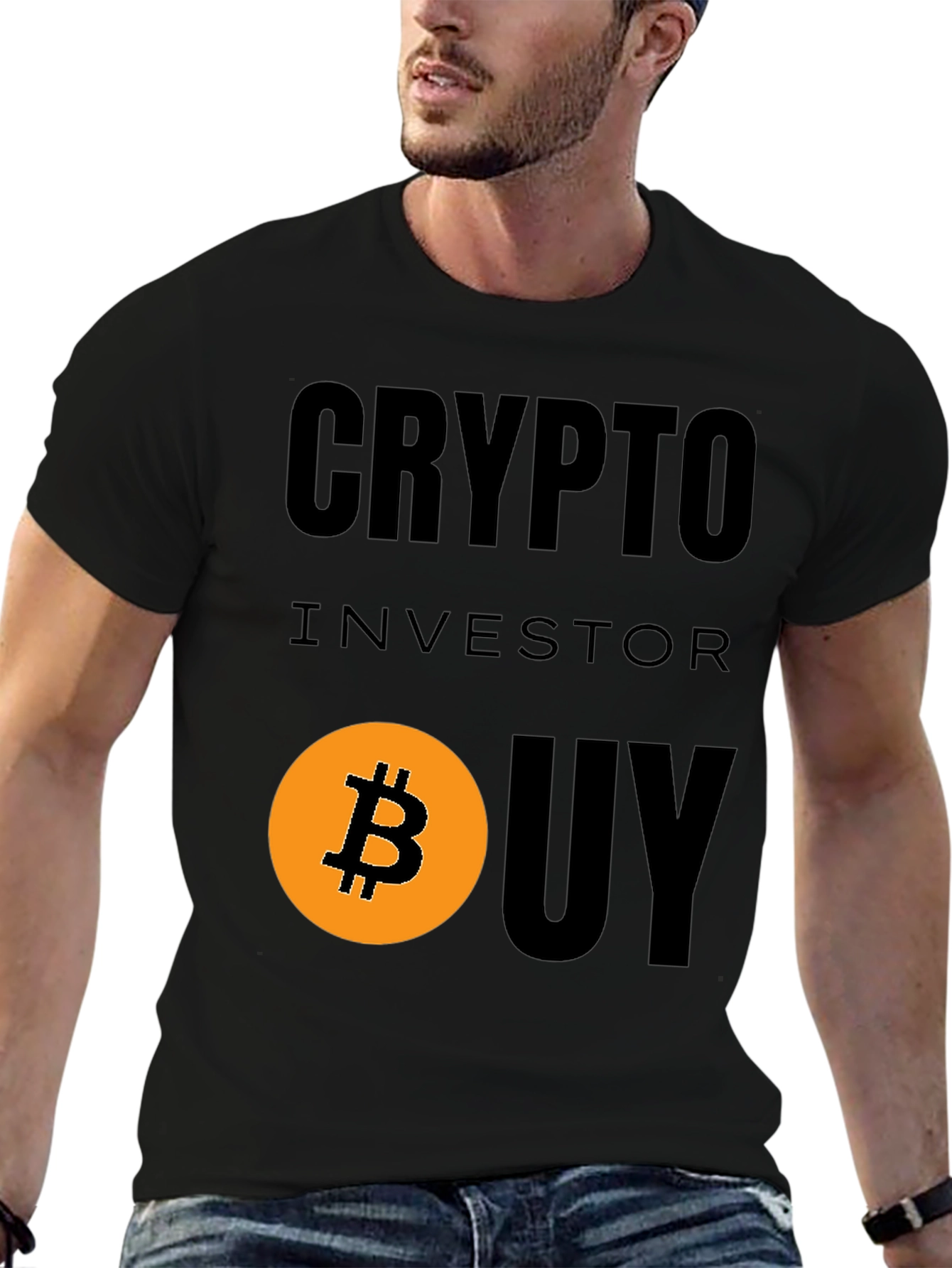 Crypto Investor Bitcoin Graphic T-Shirt