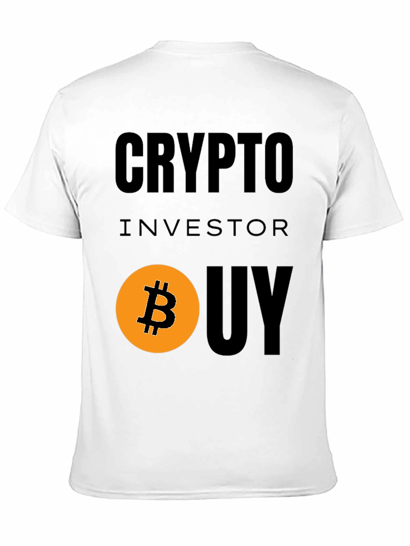 Crypto Investor Bitcoin Graphic T-Shirt