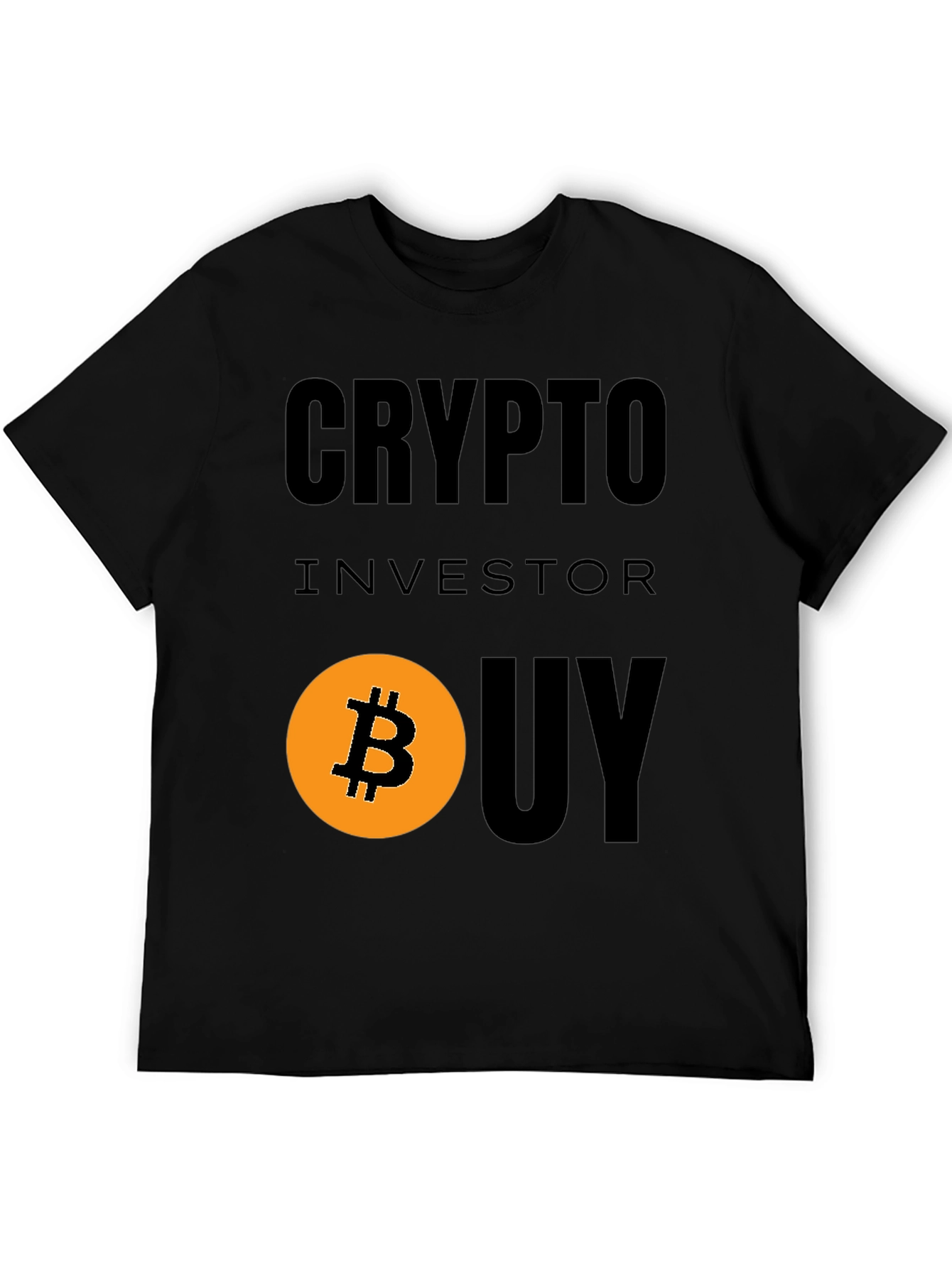 Crypto Investor Bitcoin Graphic T-Shirt